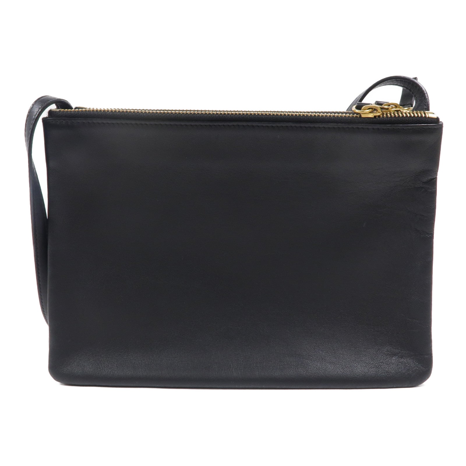 CELINE 羊皮皮革Trio Large肩背袋