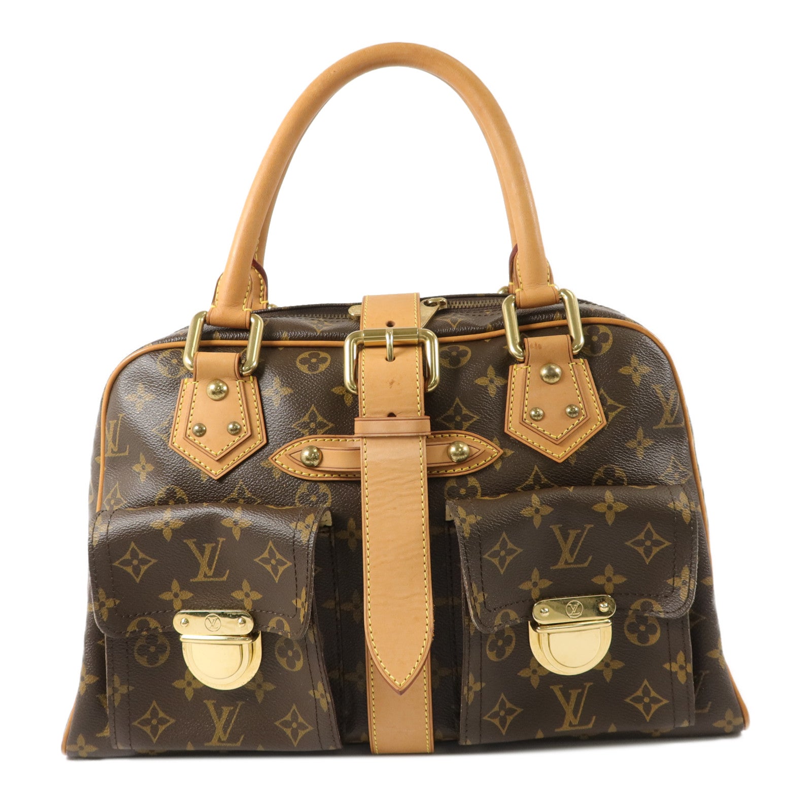 LOUIS VUITTON Monogram Manhattan GM手挽袋