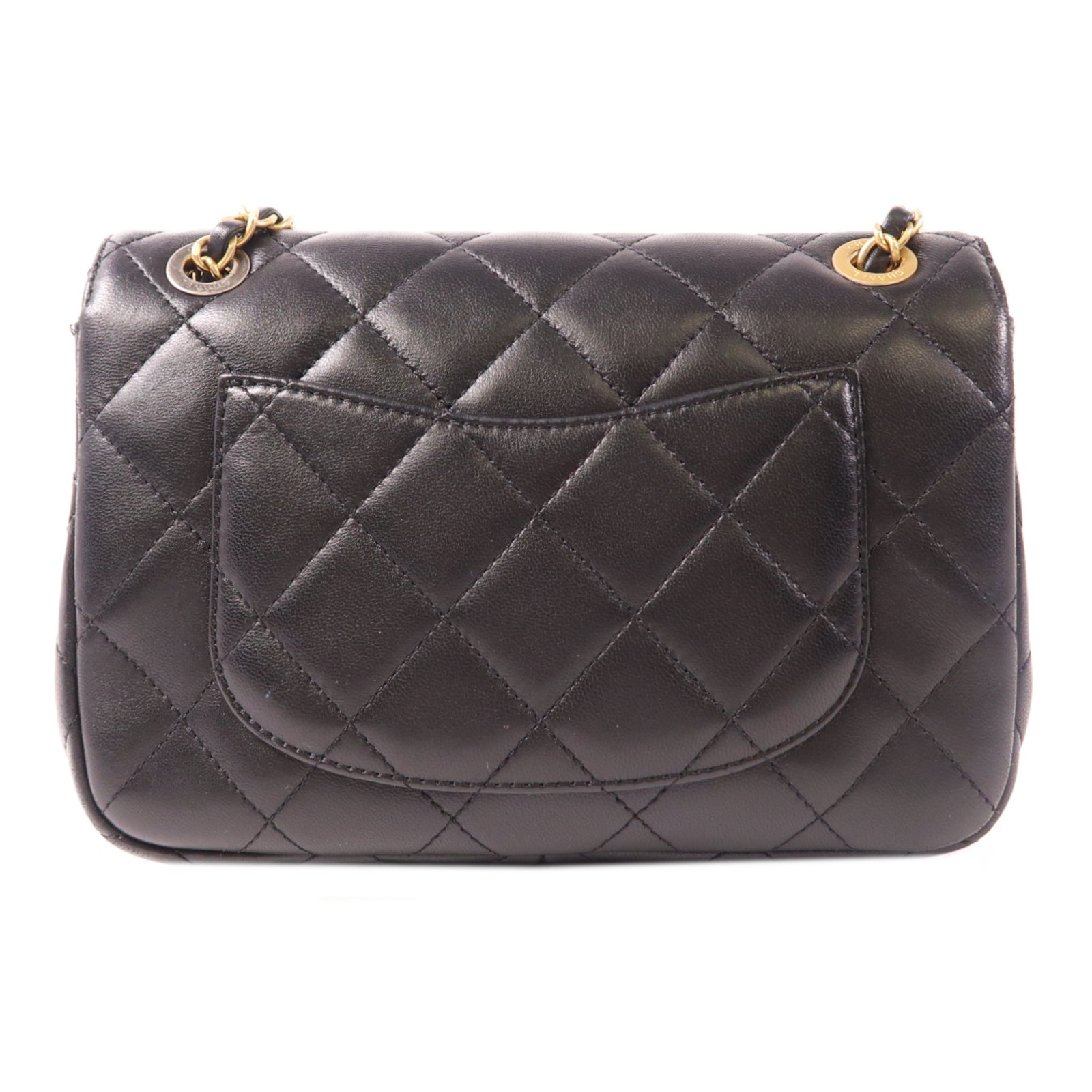 CHANEL 牛皮皮革Pearl Hairpin Badge肩背袋