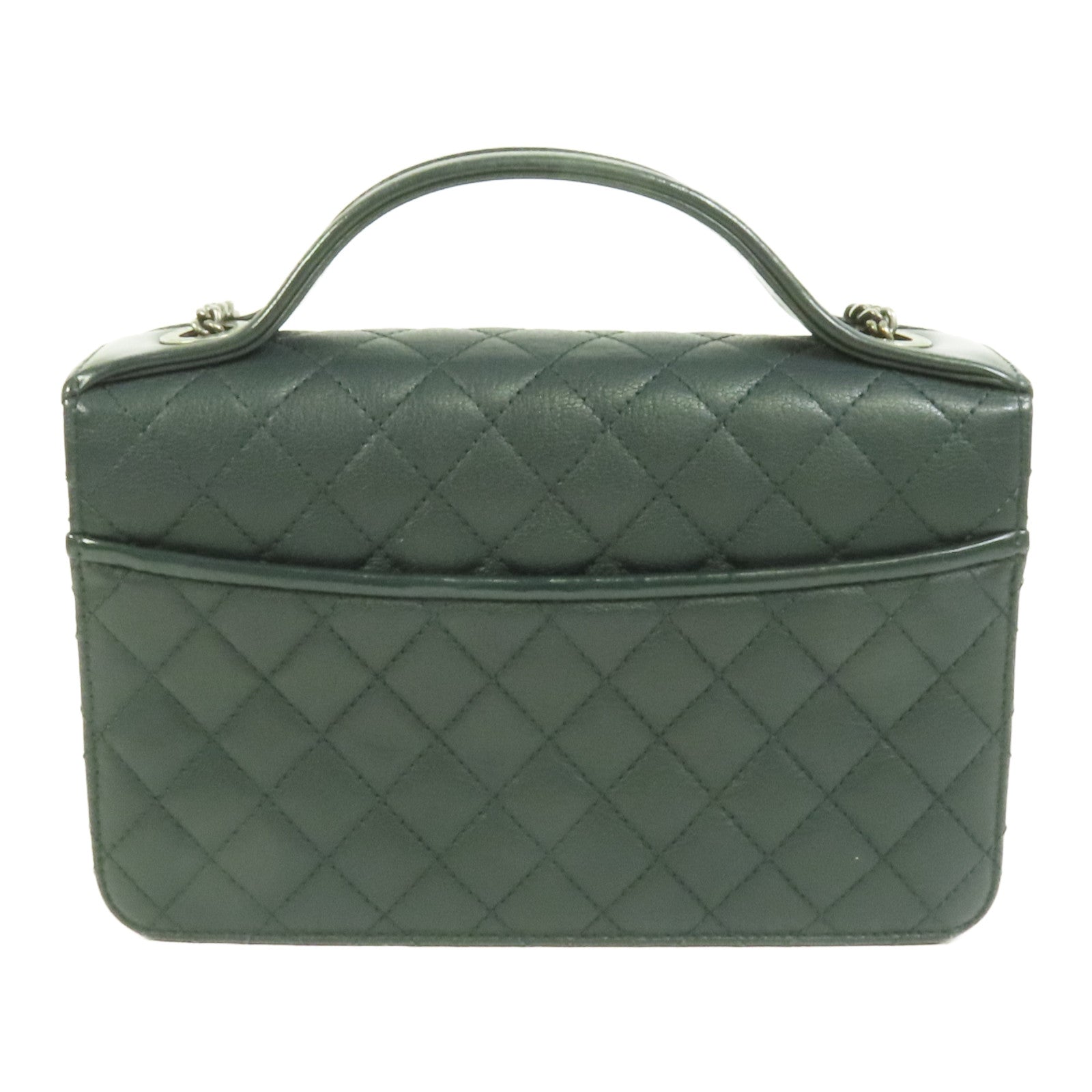 CHANEL 牛皮皮革Chain Shoulder Bag手挽肩背兩用袋