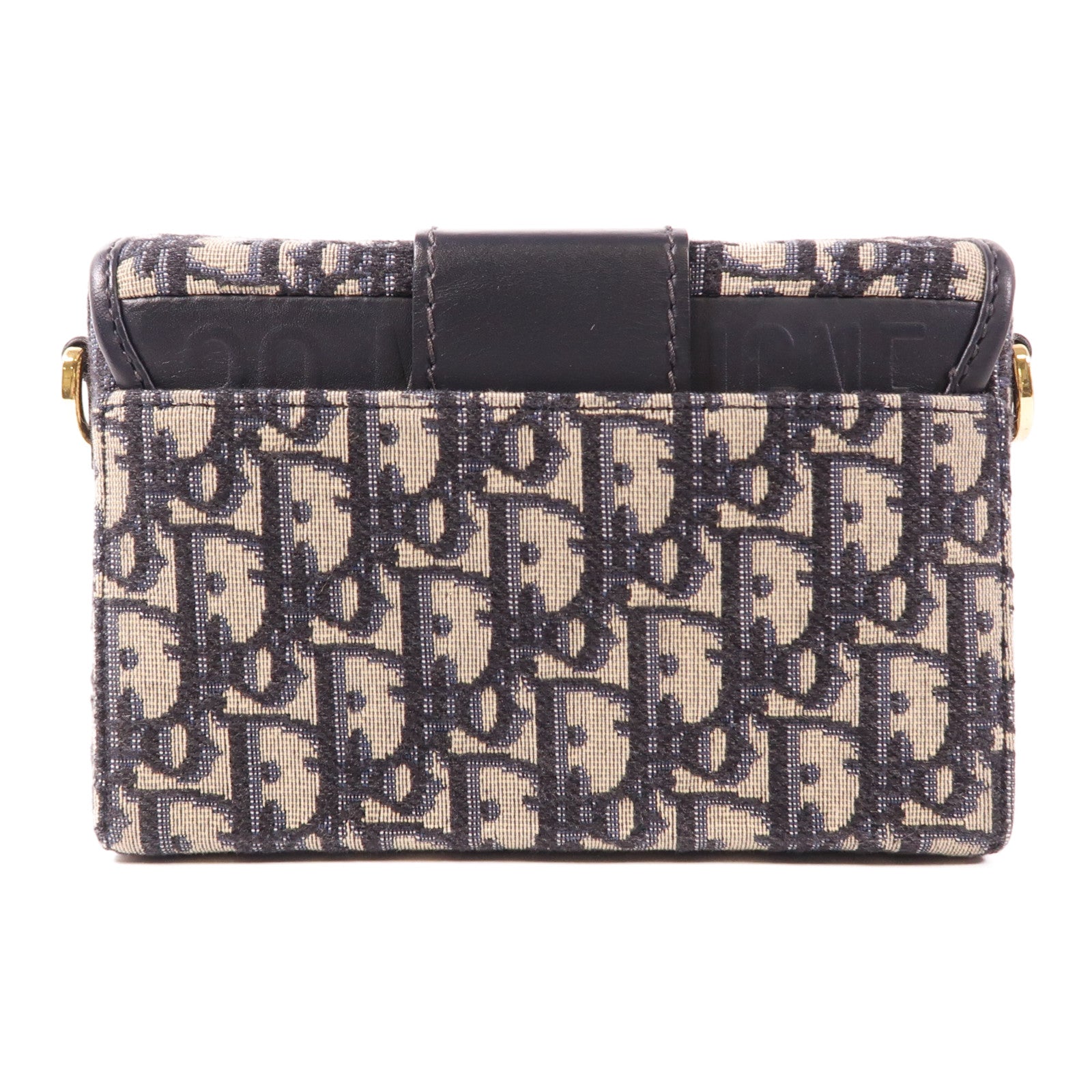 Dior 帆布Montaigne 30金扣肩背袋