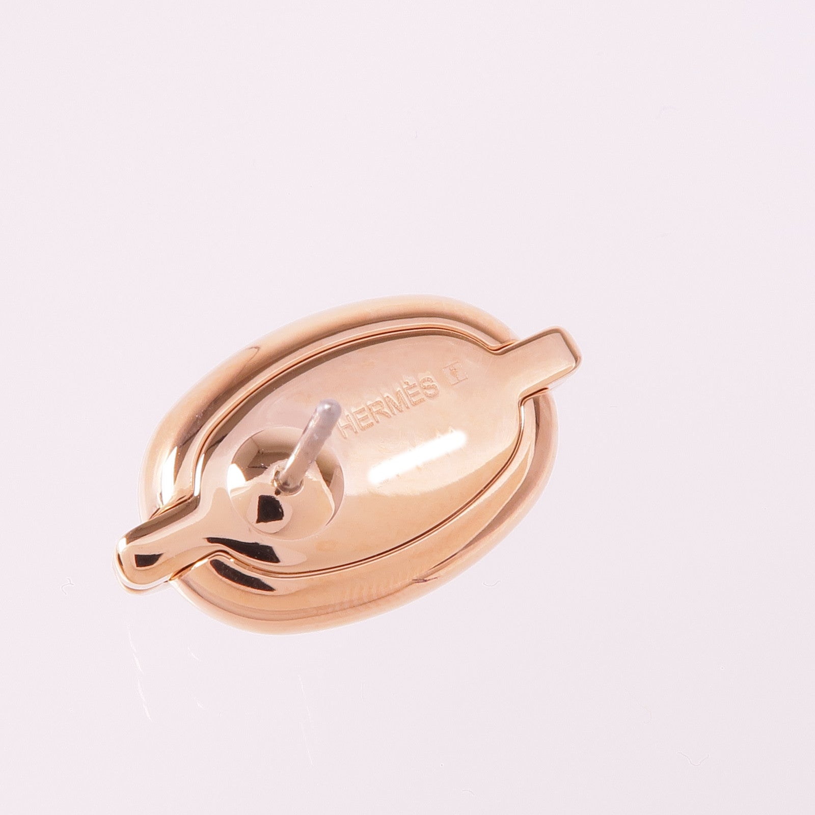 HERMES 金屬Mini Maillon Earrings耳環