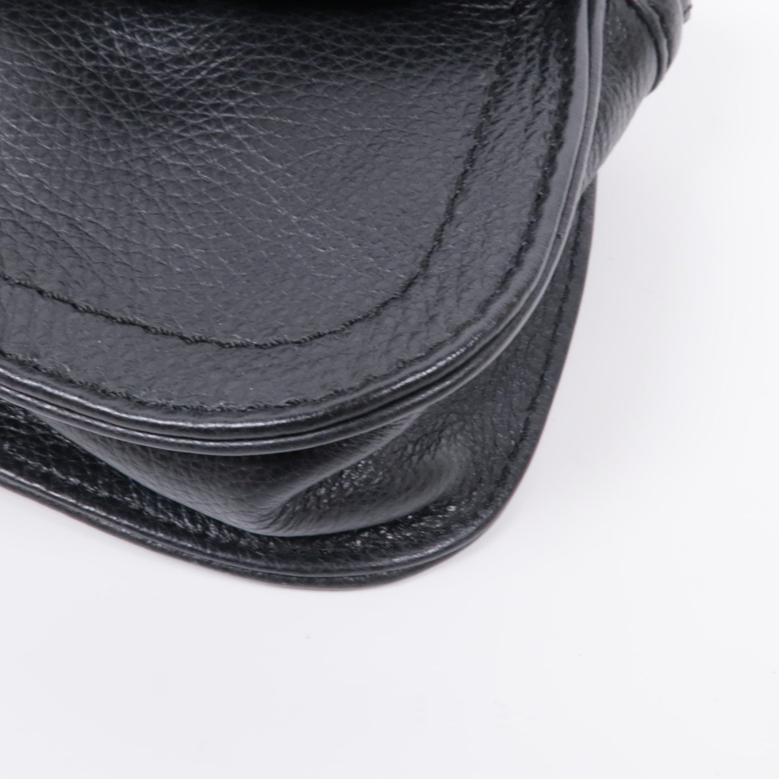 Chloe 牛皮皮革Mini Polly Bag金扣肩背袋