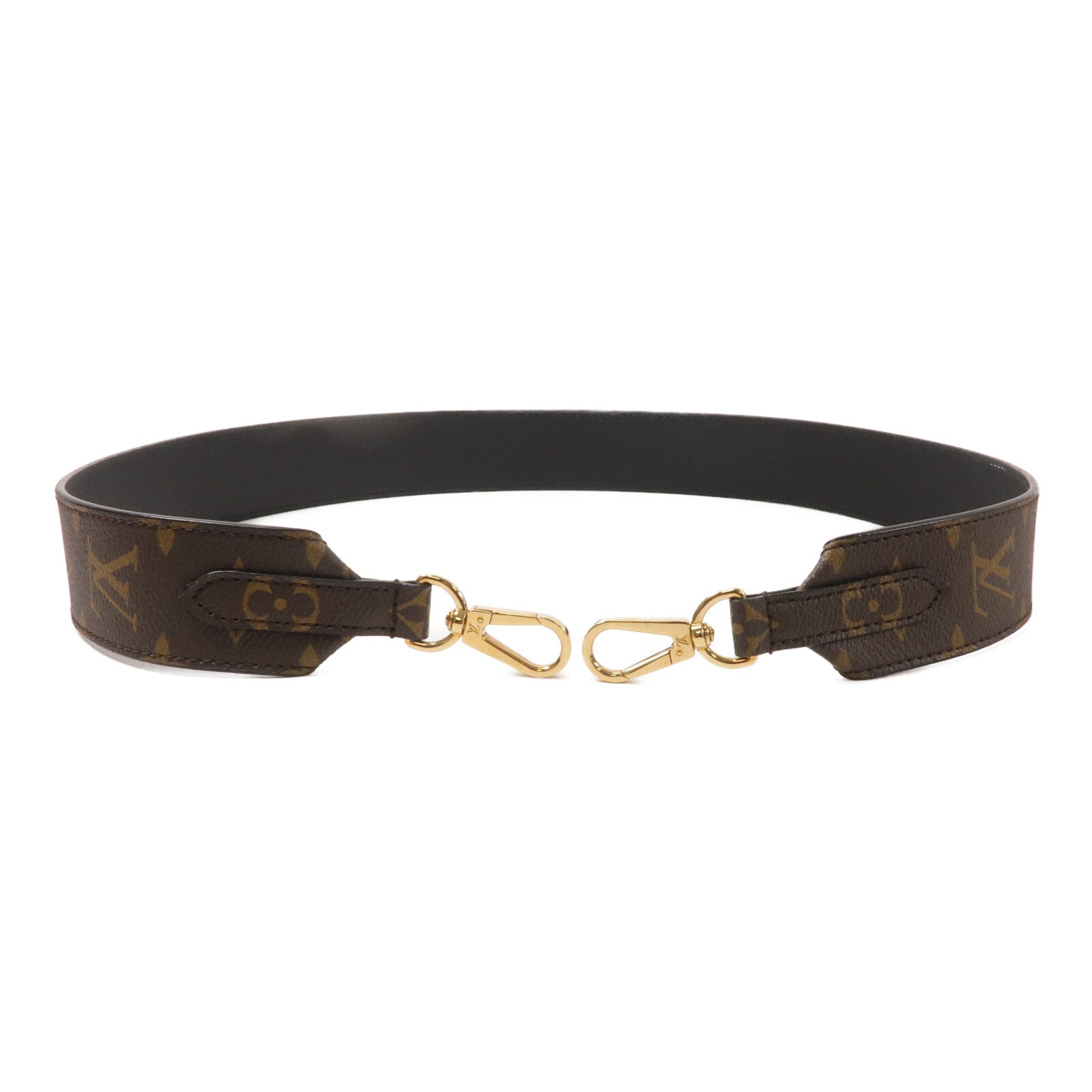 LOUIS VUITTON Monogram/牛皮皮革Bandouliere肩帶