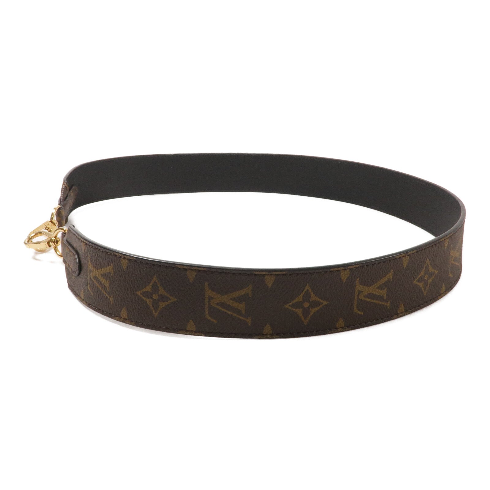 LOUIS VUITTON Monogram/牛皮皮革Bandouliere肩帶