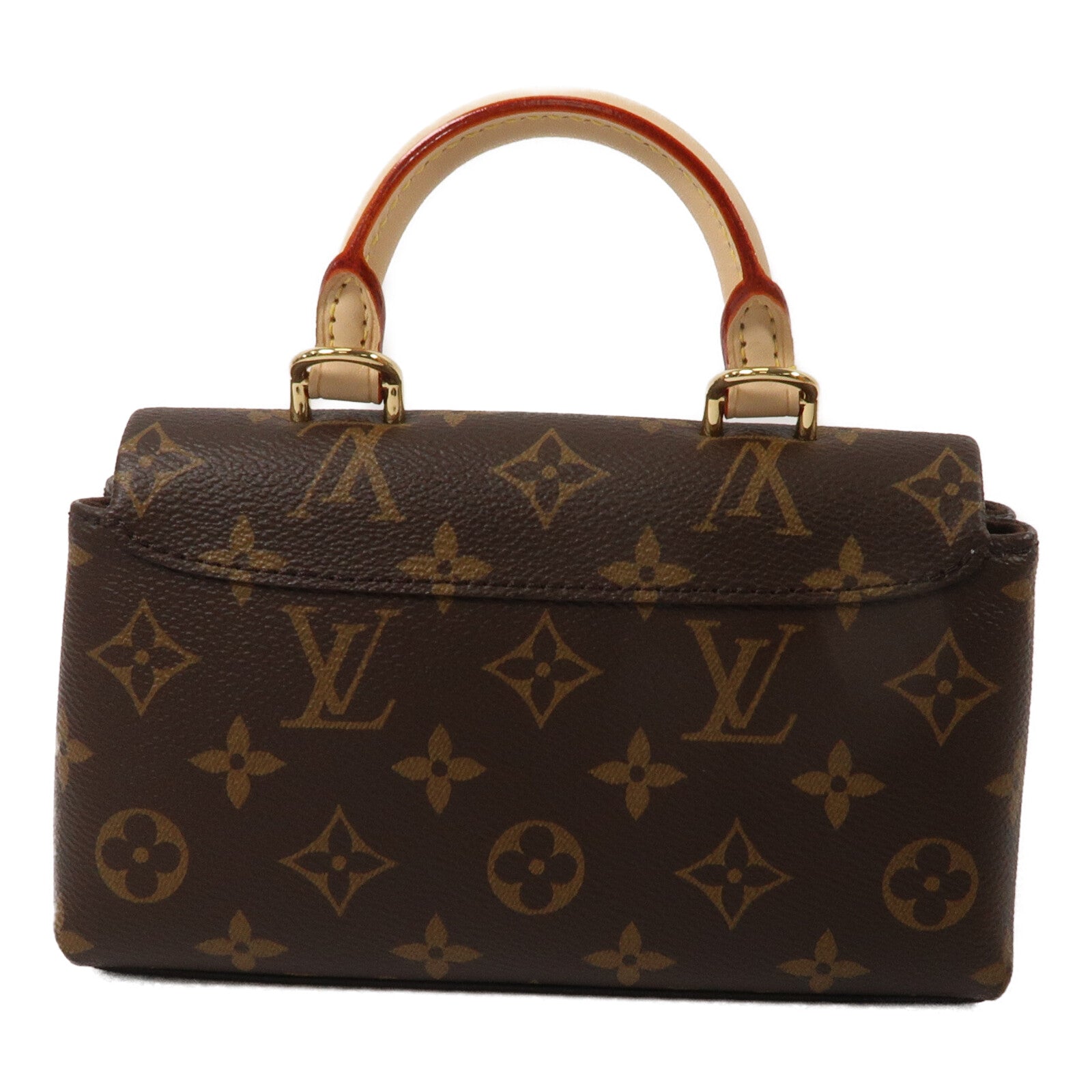 LOUIS VUITTON Monogram Nano Madeleine鏈帶手挽肩背兩用袋