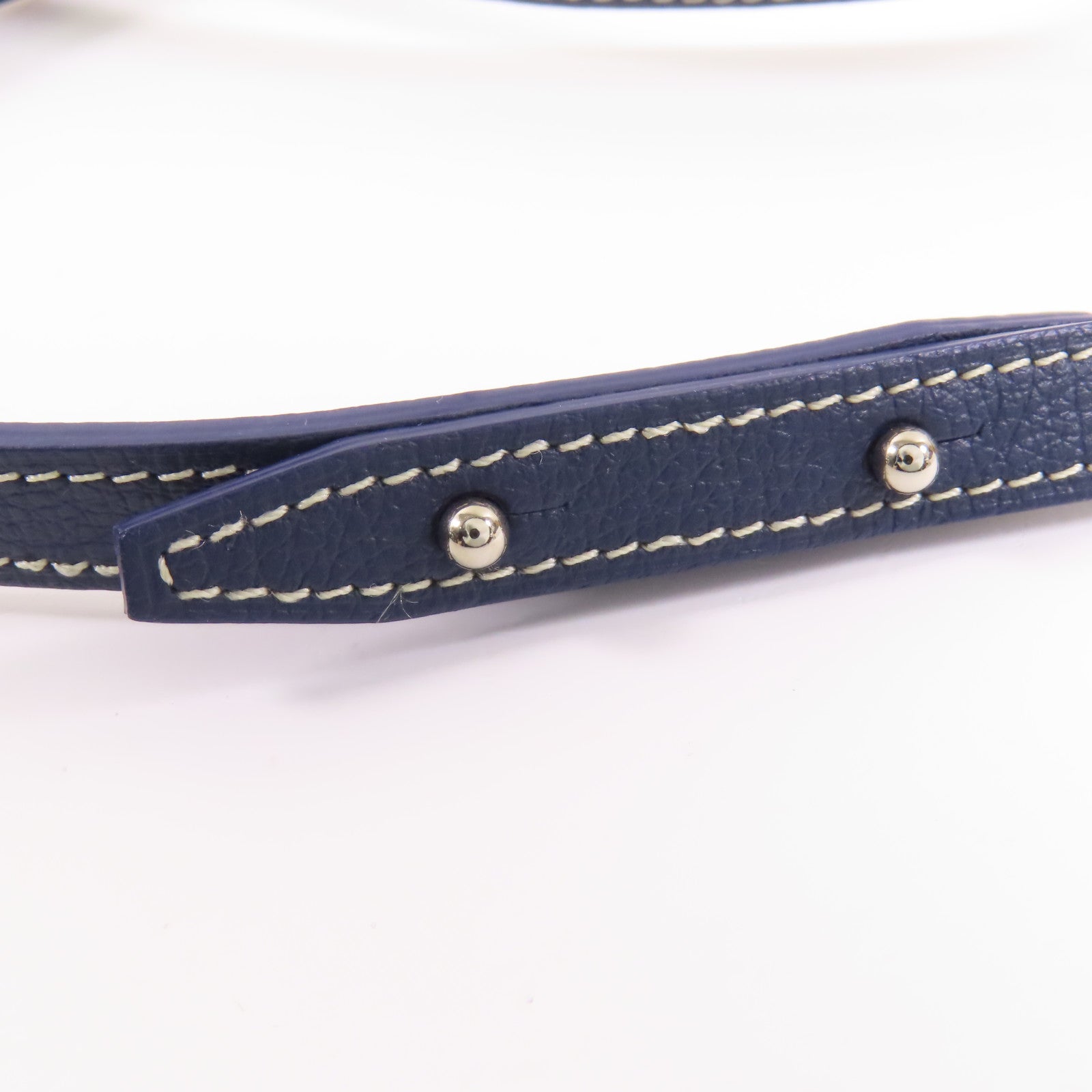 GOYARD SHW Saigon Souple Mini 2 Way Bag SAIGONMINTY07CL07P Coated Canvas Navy