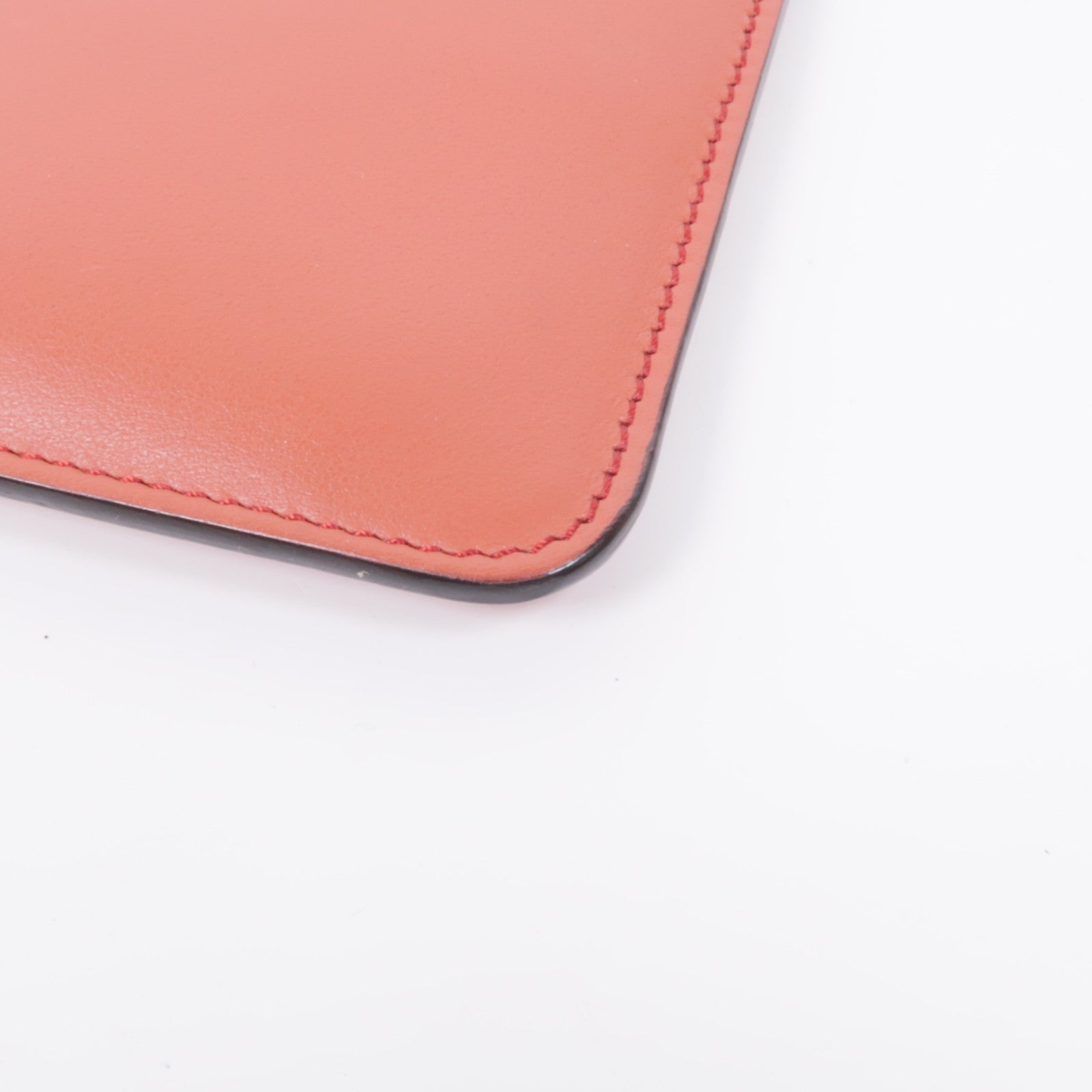 FENDI 牛皮皮革Clutch銀扣手拿包