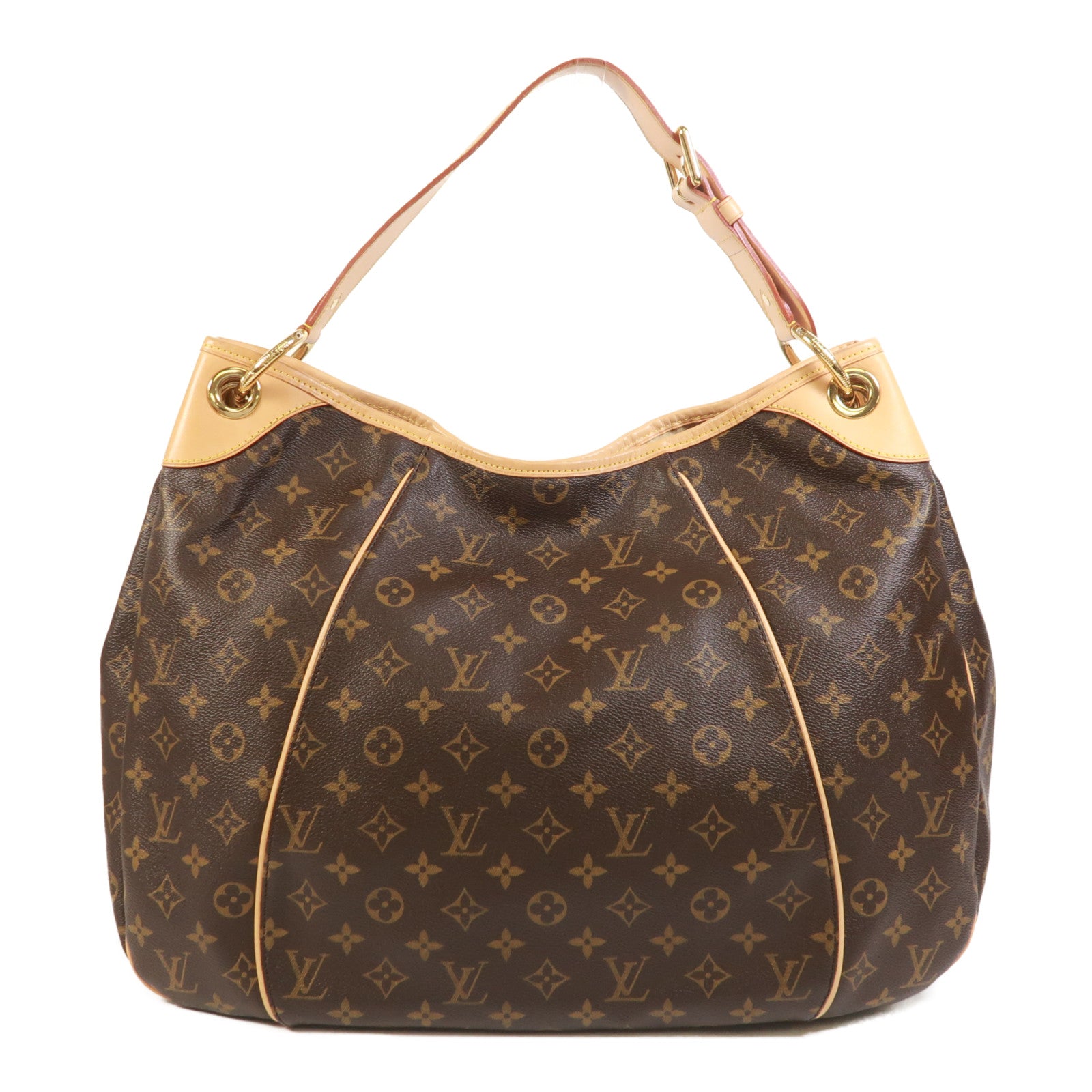 LOUIS VUITTON Monogram Galliera GM金扣肩背袋