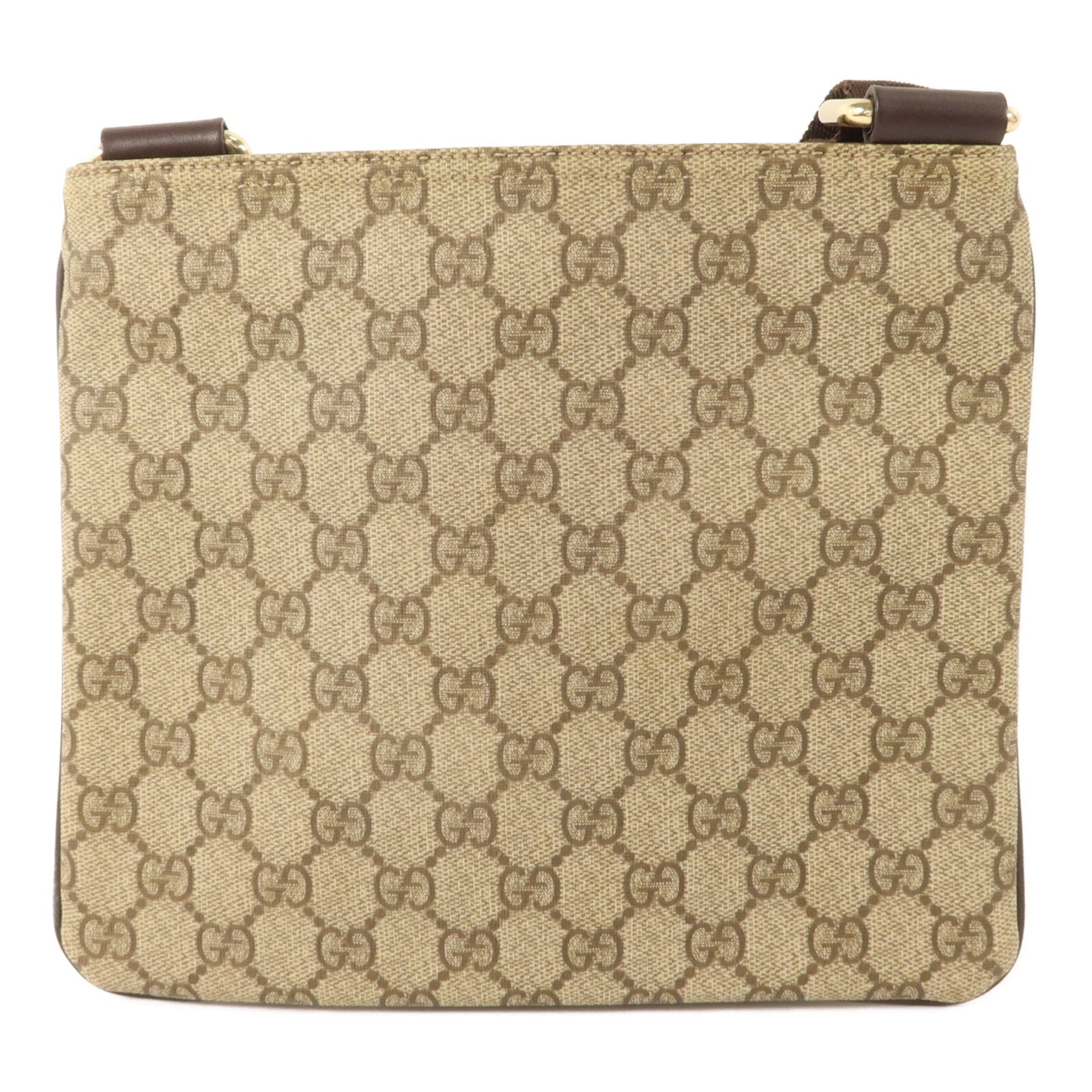 GUCCI 塗層帆布GG Supreme Shoulder Bag肩背袋