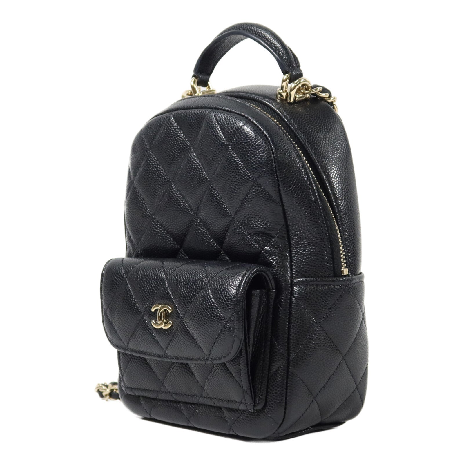 CHANEL 牛皮皮革Chanel Mini Backpack背包