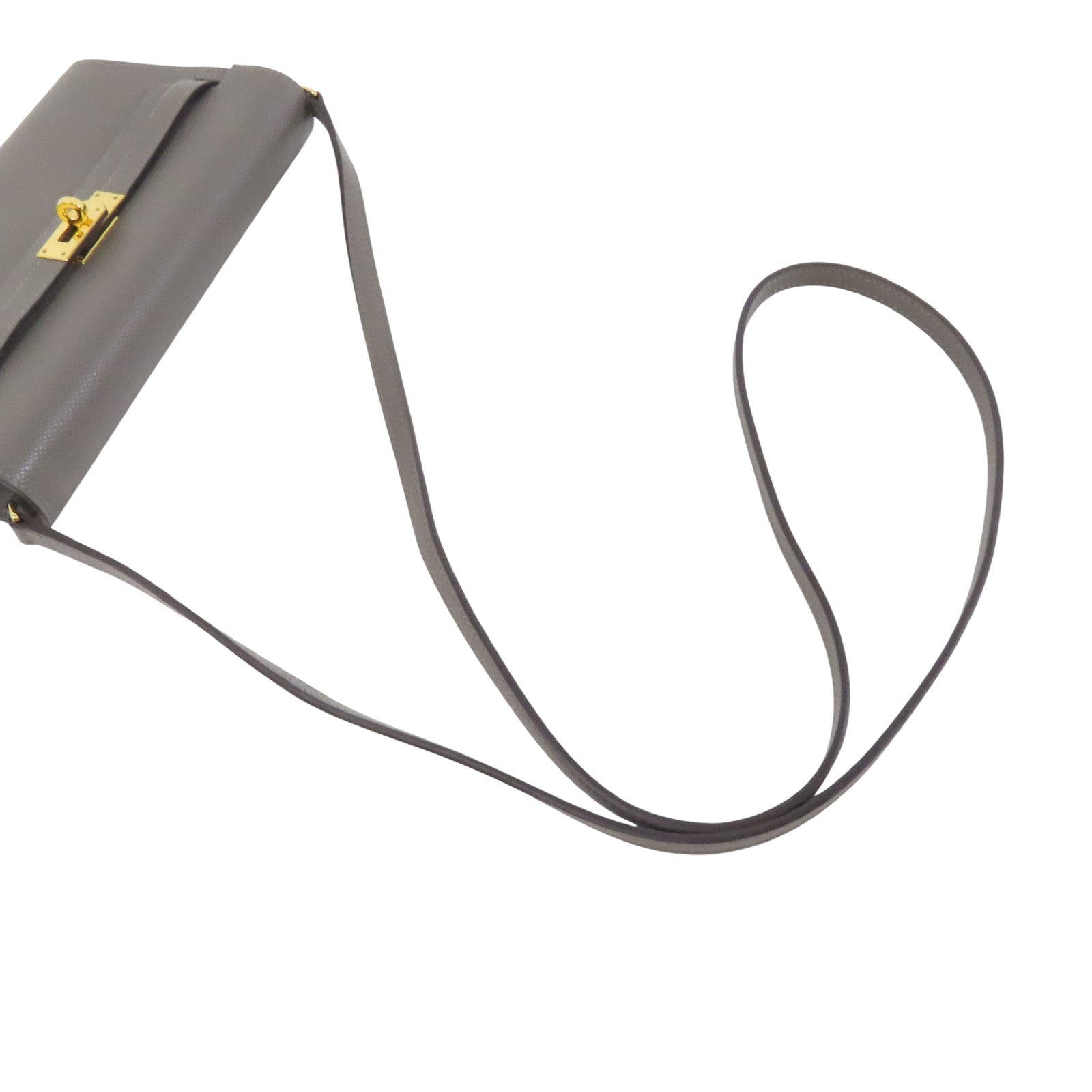 HERMES Epsom皮革Kelly To Go金扣肩背袋