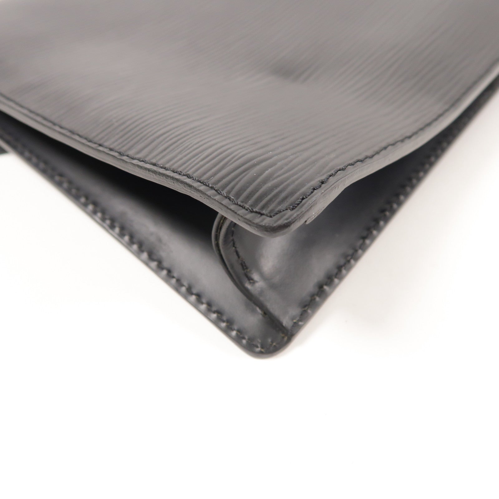 LOUIS VUITTON Epi Pochette Sellier Dra銀扣手拿包