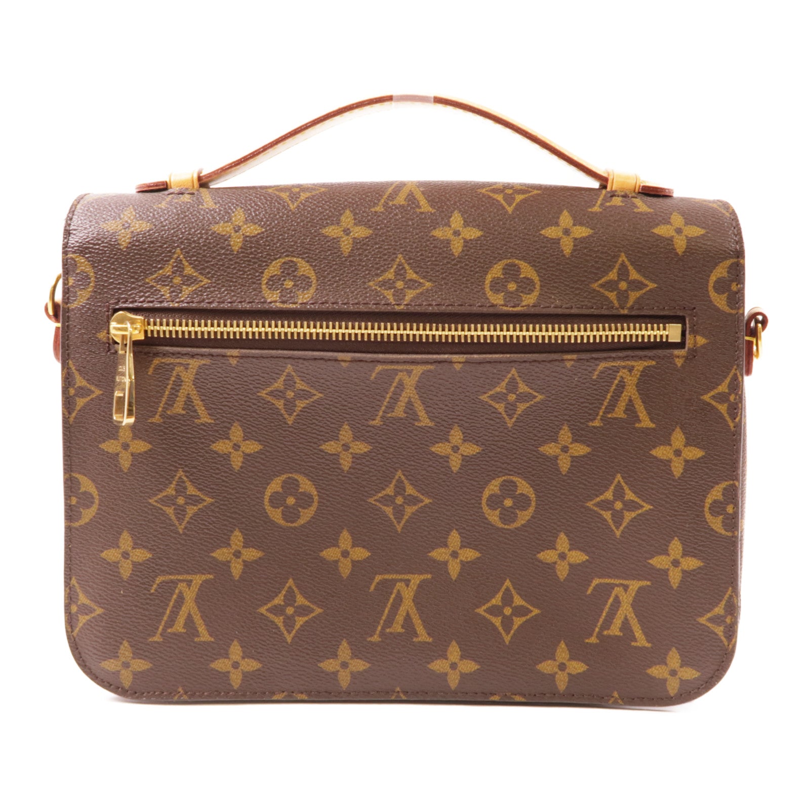 LOUIS VUITTON Monogram Pochette Metis MM金扣手挽肩背兩用袋