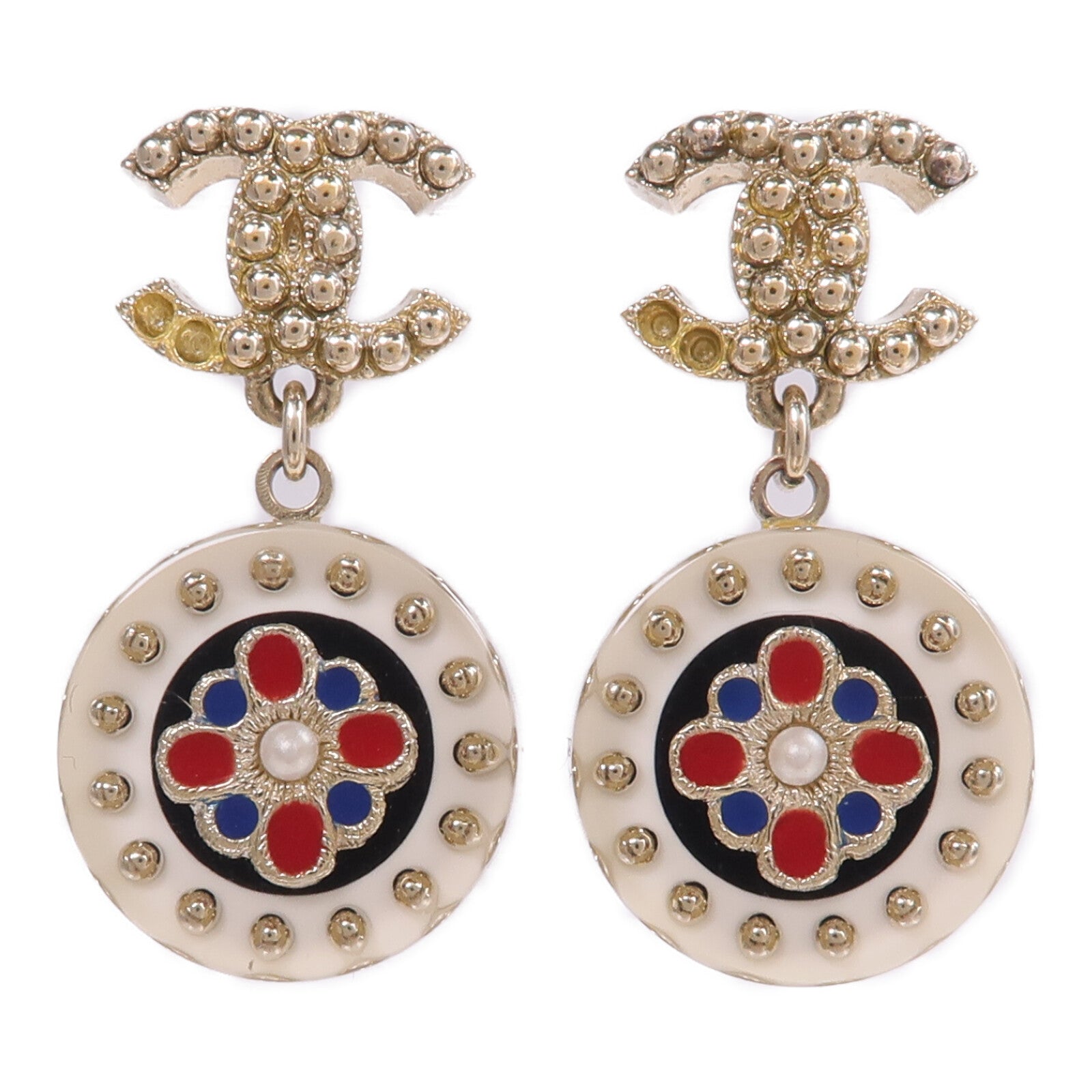 CHANEL PVC/金屬Earrings耳環