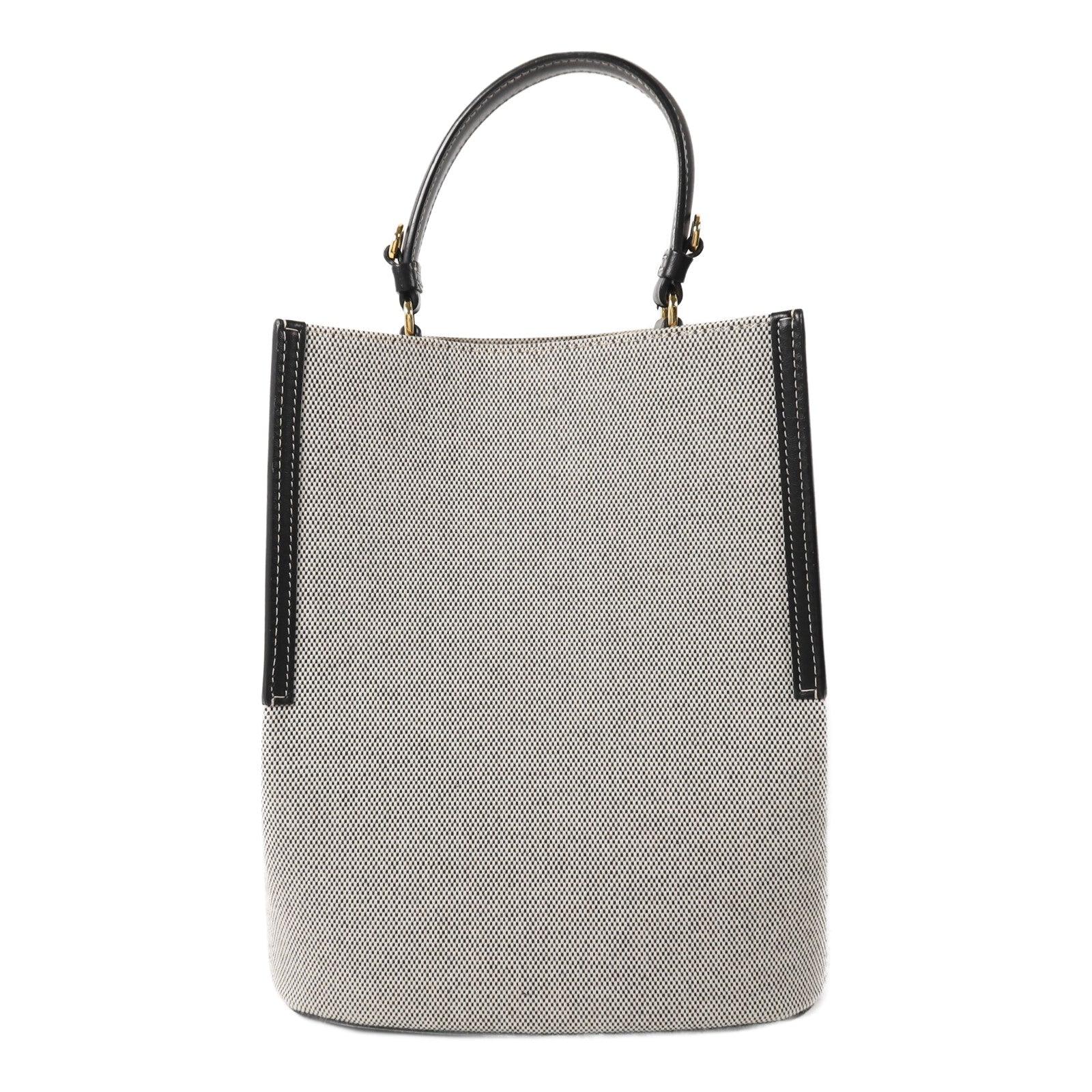 BURBERRY 帆布Small Peggy Bucket Bag手挽肩背兩用袋
