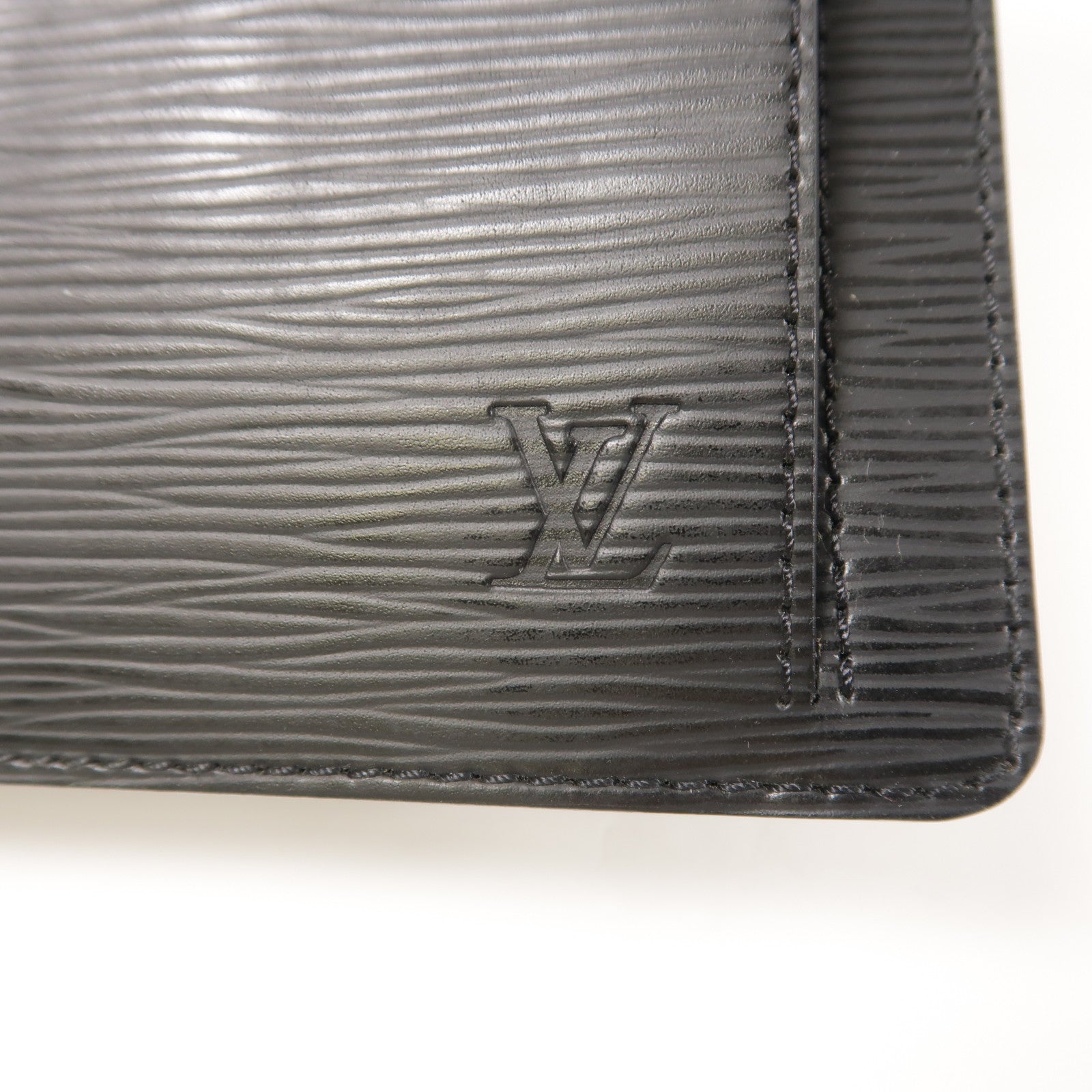 LOUIS VUITTON Epi Pochette Sellier Dra銀扣手拿包