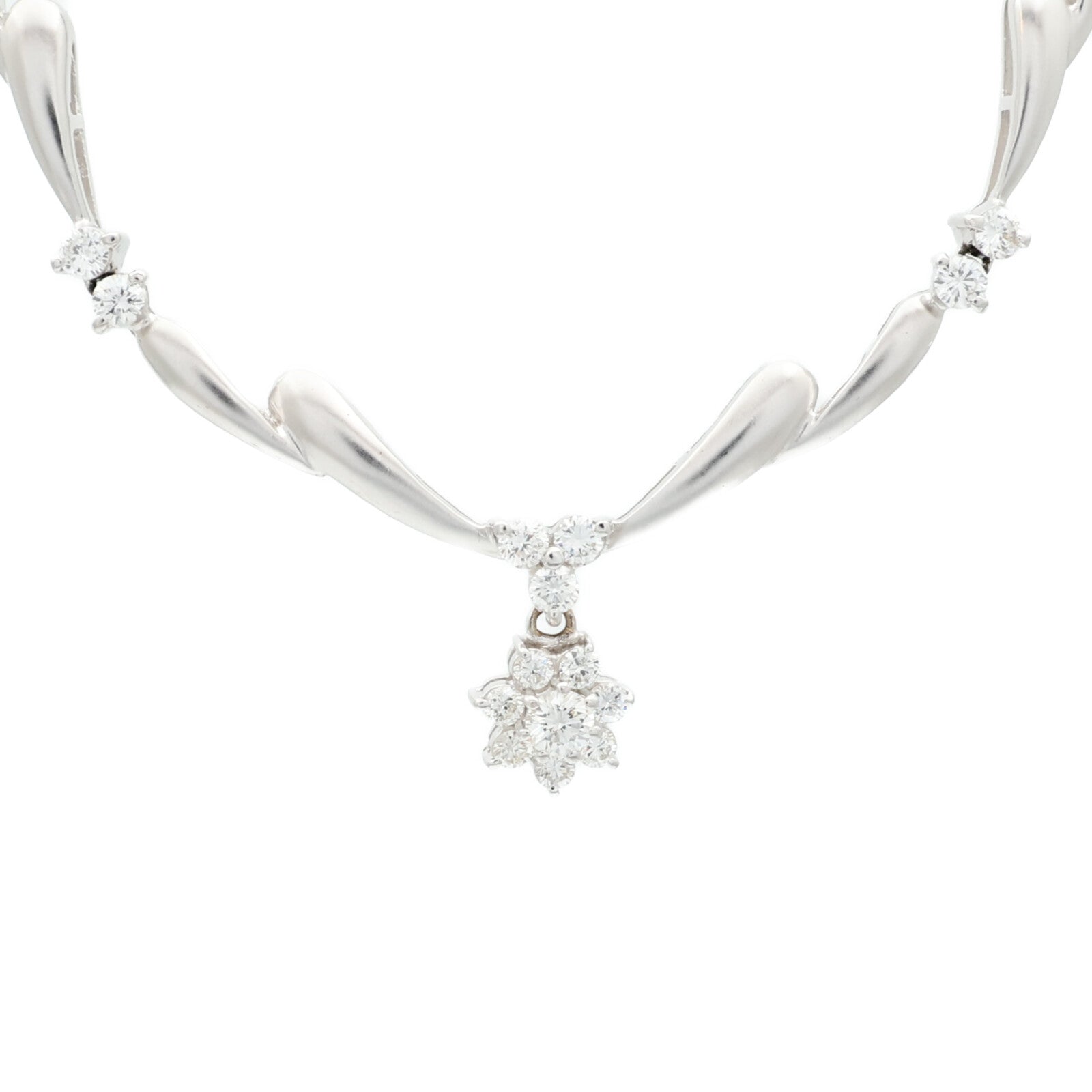 JEWELRY 18K白金Diamond Necklace鑽石項鍊