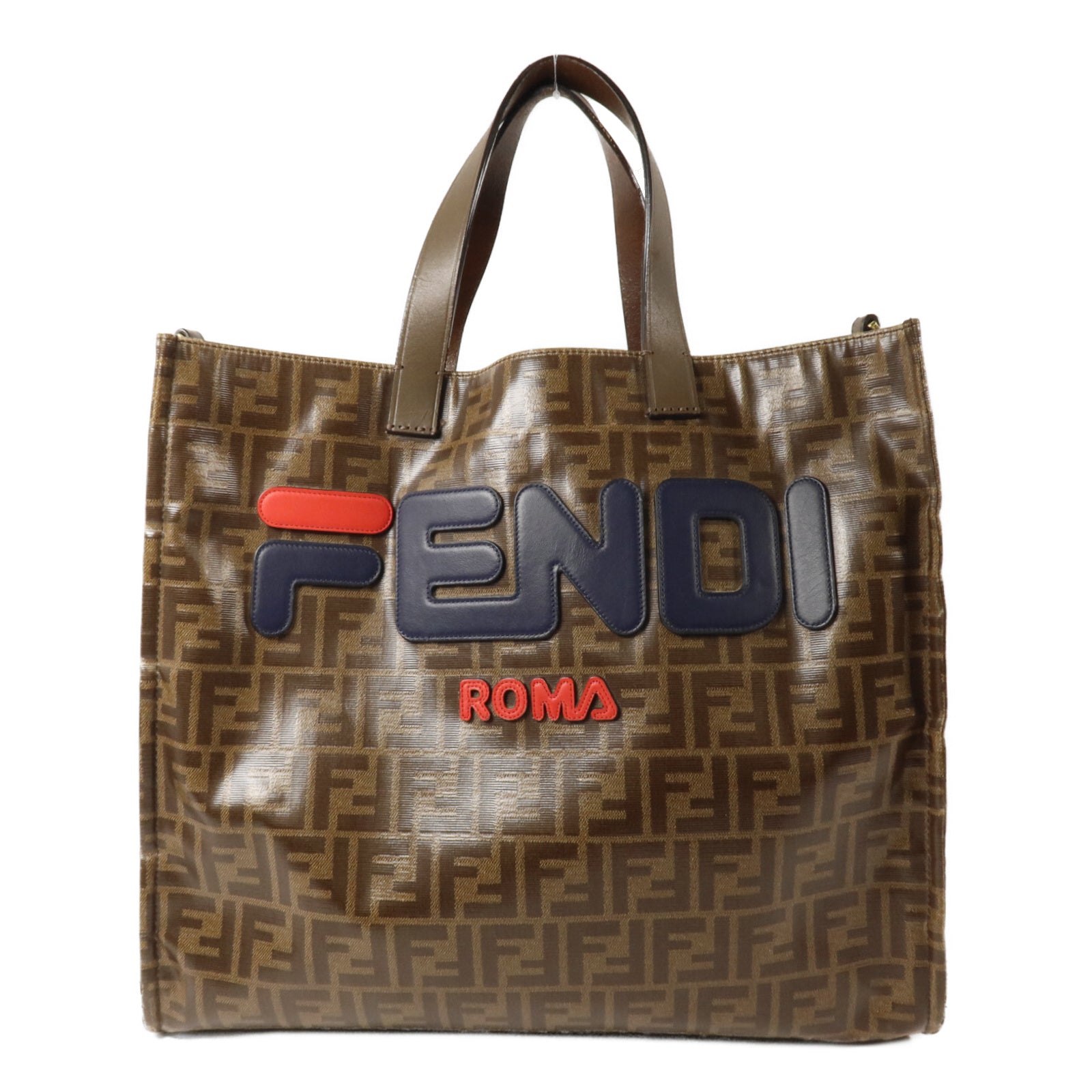 FENDI 塗層帆布Tote Bag手挽袋