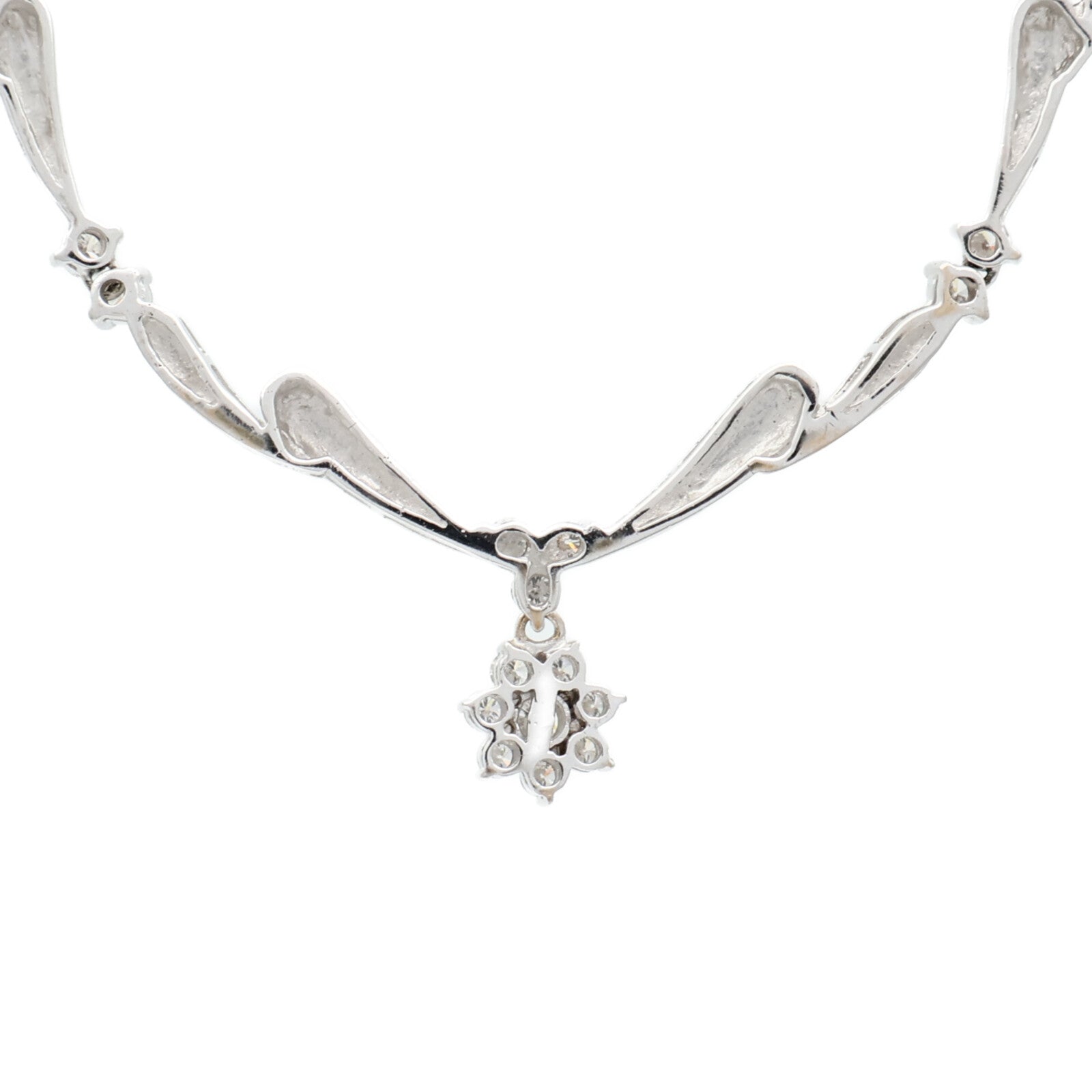 JEWELRY 18K白金Diamond Necklace鑽石項鍊
