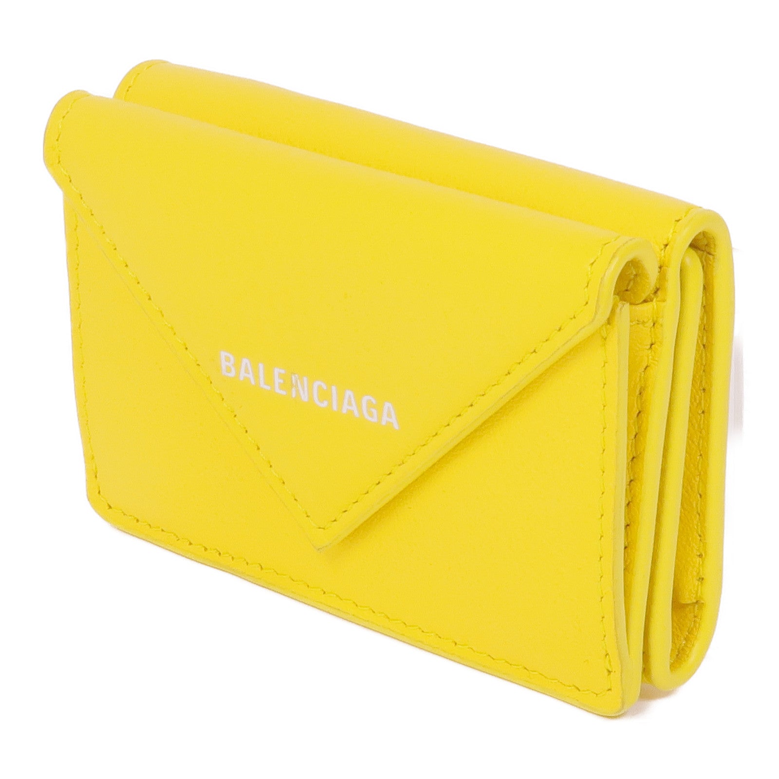 BALENCIAGA 羊皮皮革Wallet銀扣卡片套