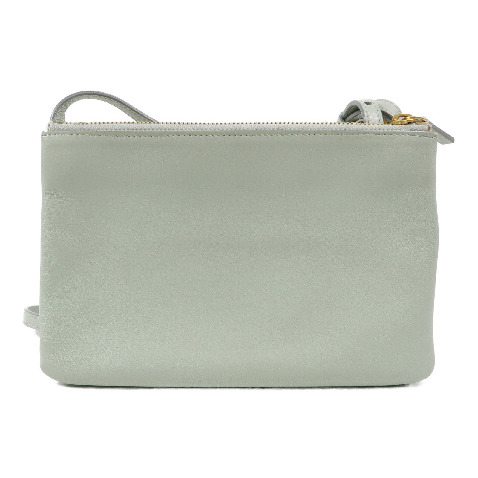 CELINE 羊皮皮革Trio Small肩背袋
