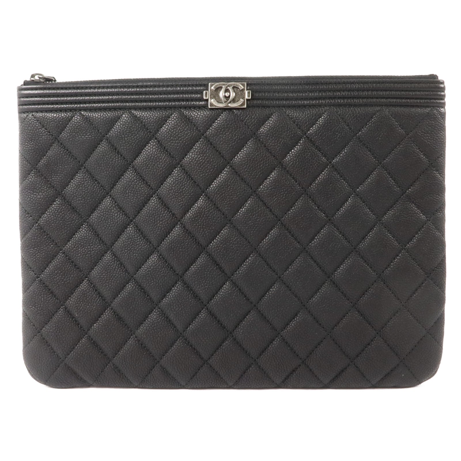 CHANEL 牛皮皮革Boy Chanel Clutch Bag手拿包