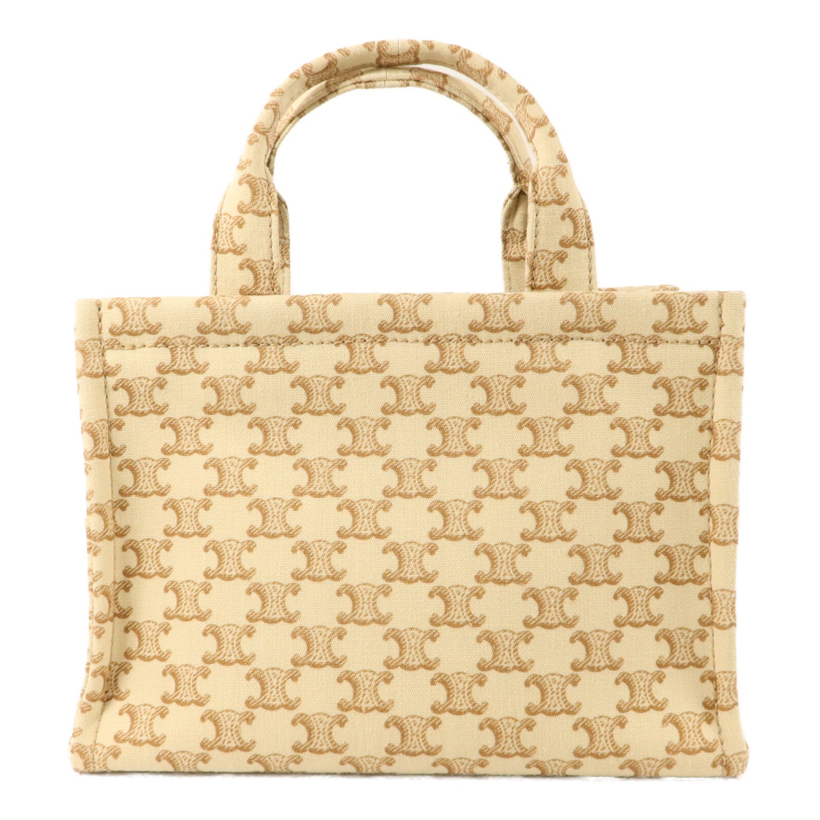 CELINE 帆布Small Cabas Thais手挽肩背兩用袋