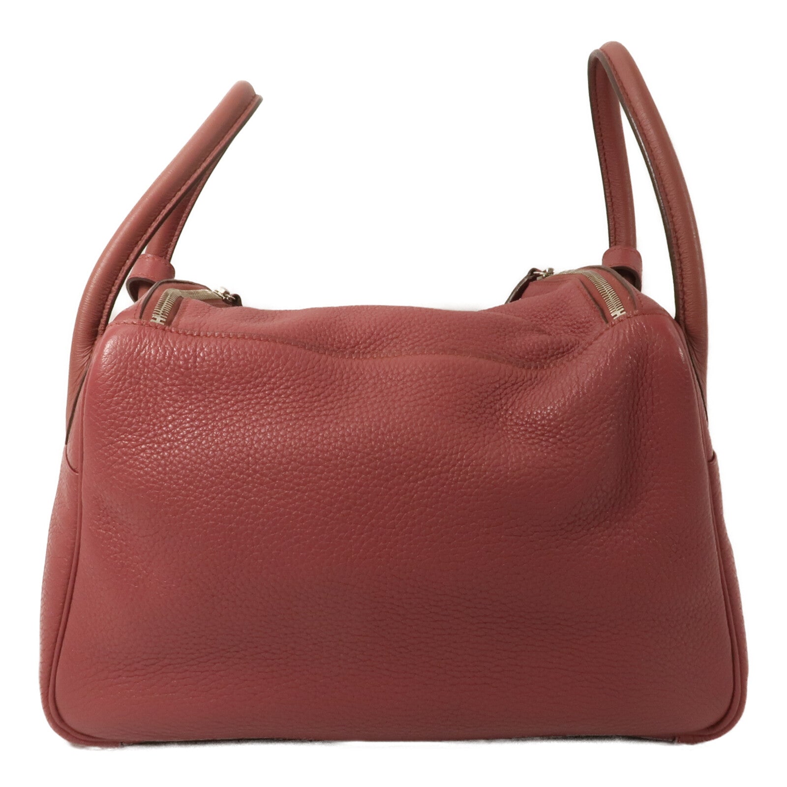 HERMES Clemence皮革Lindy 30手挽肩背兩用袋Rubis