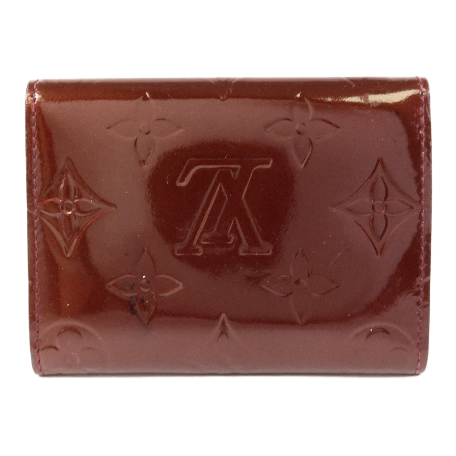 LOUIS VUITTON Vernis Card Case金扣卡片套