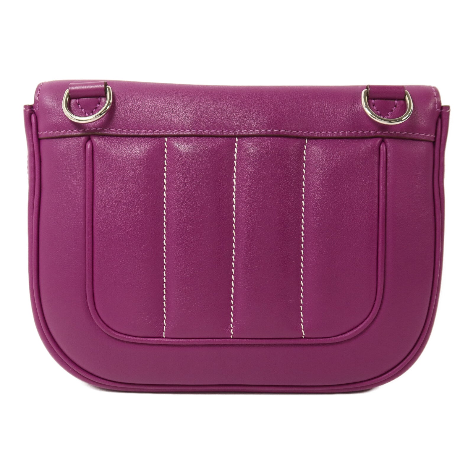 HERMES Swift皮革Berline Mini肩背袋Anemone