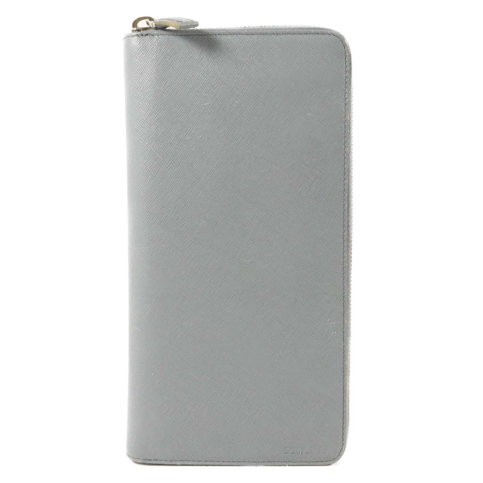 PRADA Saffiano皮革Zip Travel Wallet長錢包