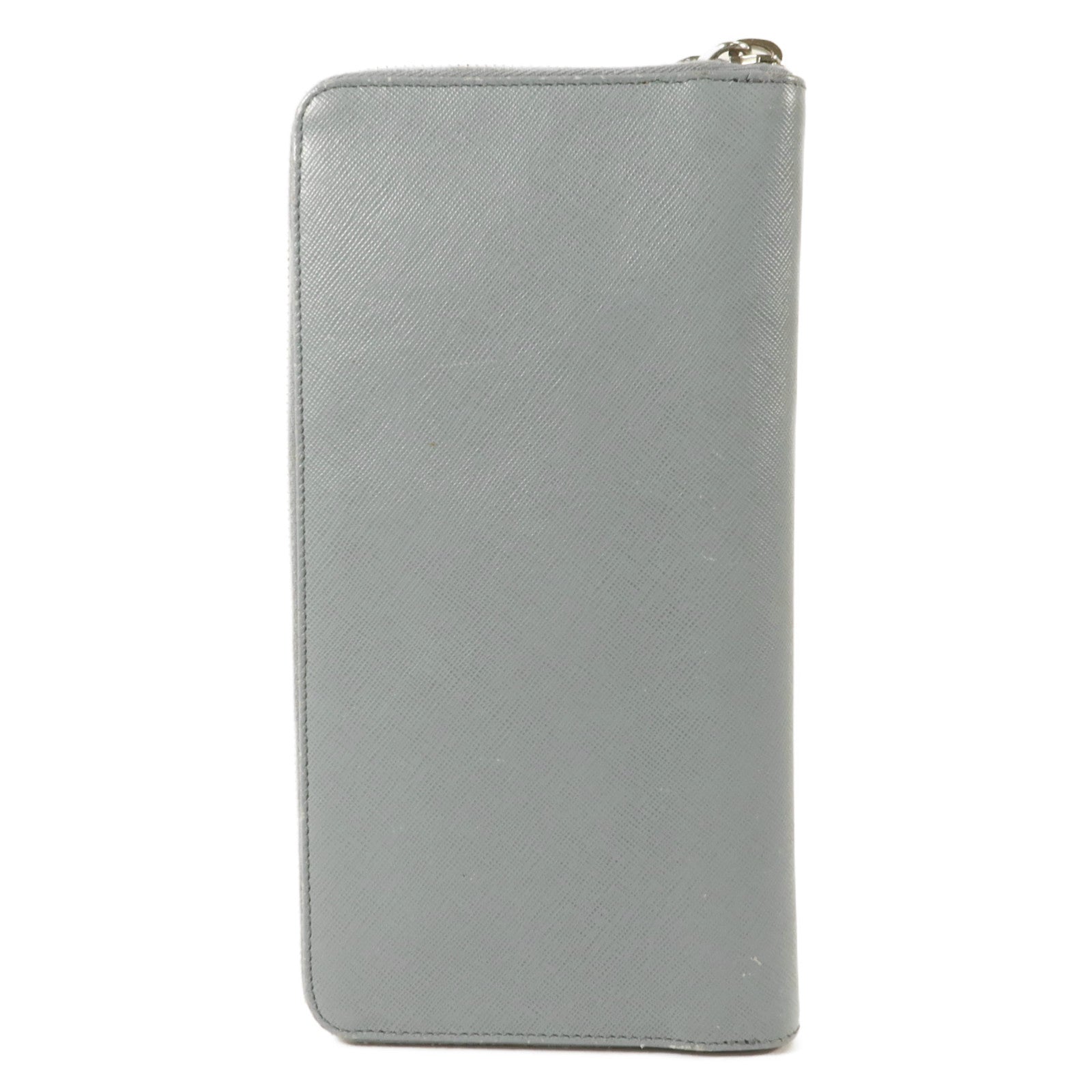 PRADA Saffiano皮革Zip Travel Wallet長錢包