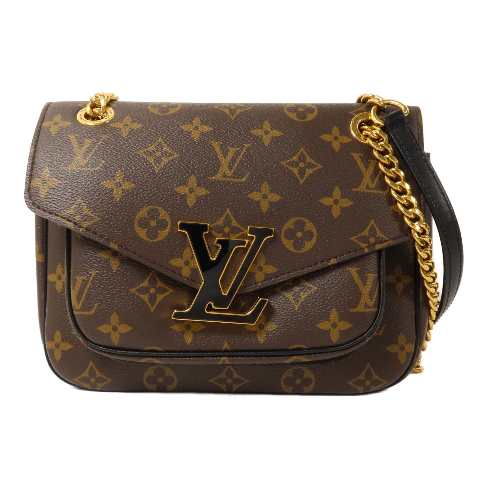 LOUIS VUITTON Monogram Passy鏈帶肩背袋