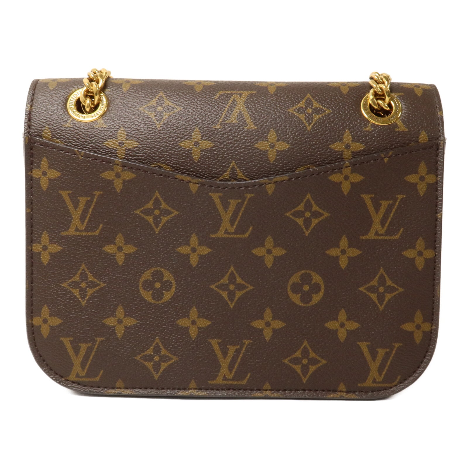 LOUIS VUITTON Monogram Passy鏈帶肩背袋