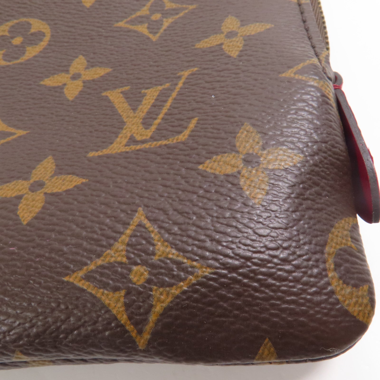 LOUIS VUITTON Monogram Etui Voyage PM手拿包棕色