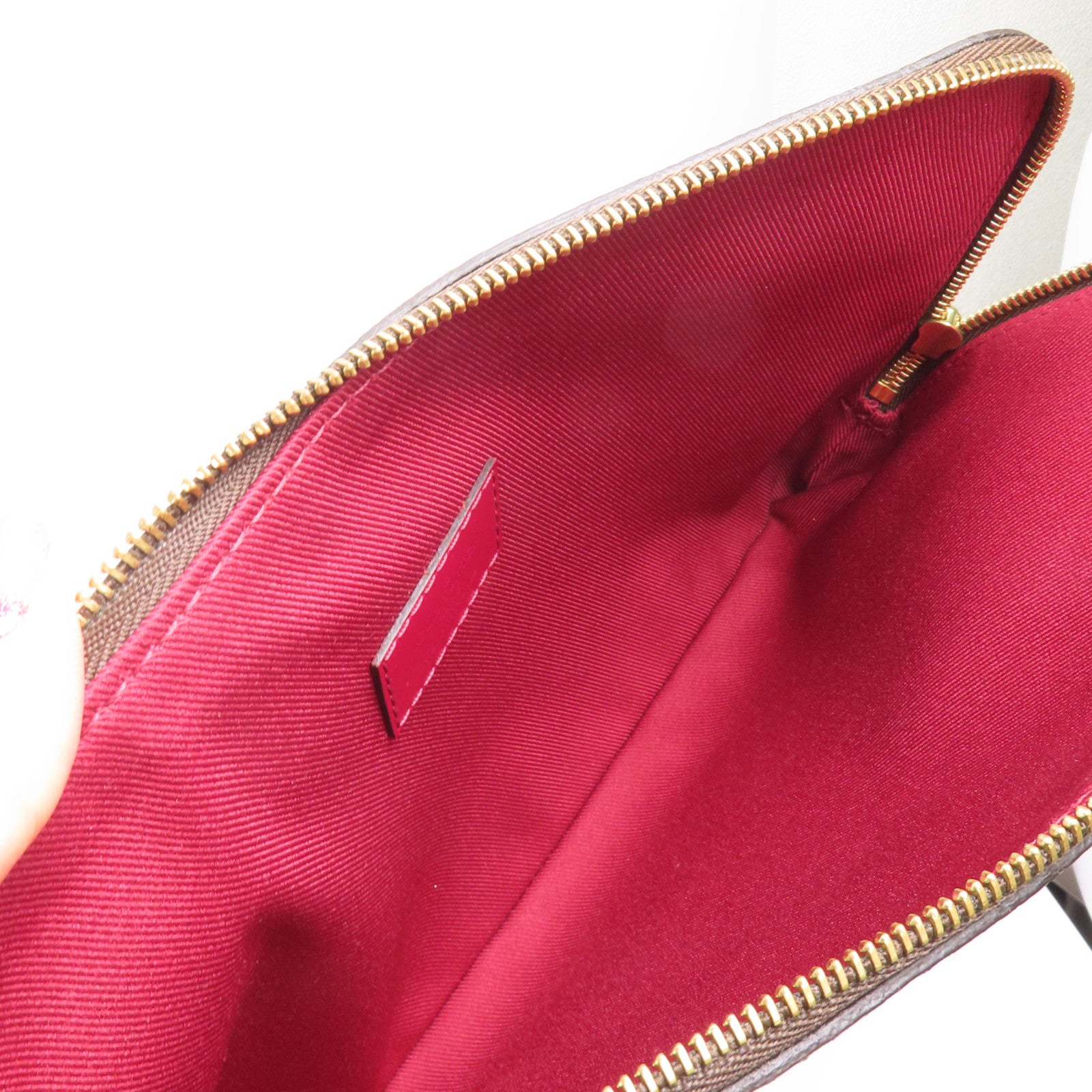 LOUIS VUITTON Monogram Etui Voyage PM手拿包棕色