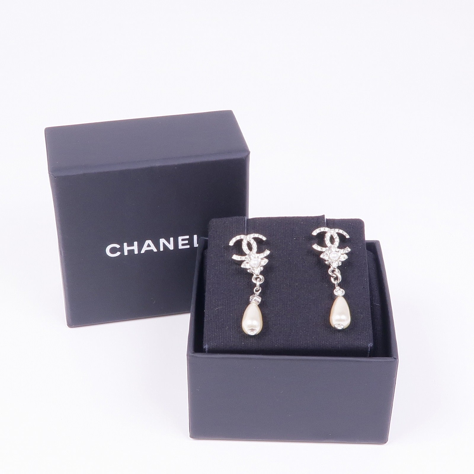CHANEL PVC/金屬Earrings耳環