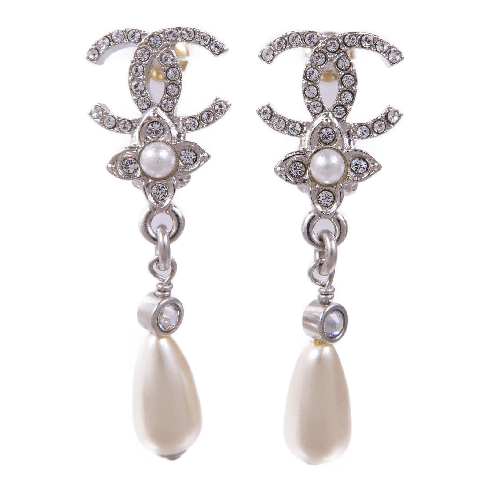 CHANEL PVC/金屬Earrings耳環