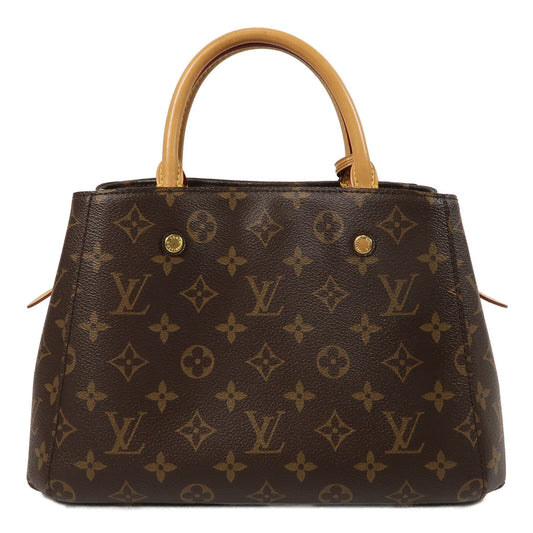 LOUIS VUITTON Monogram Montaigne BB手挽肩背兩用袋