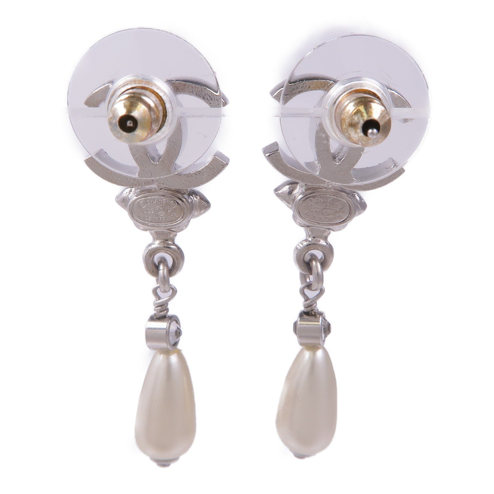 CHANEL PVC/金屬Earrings耳環