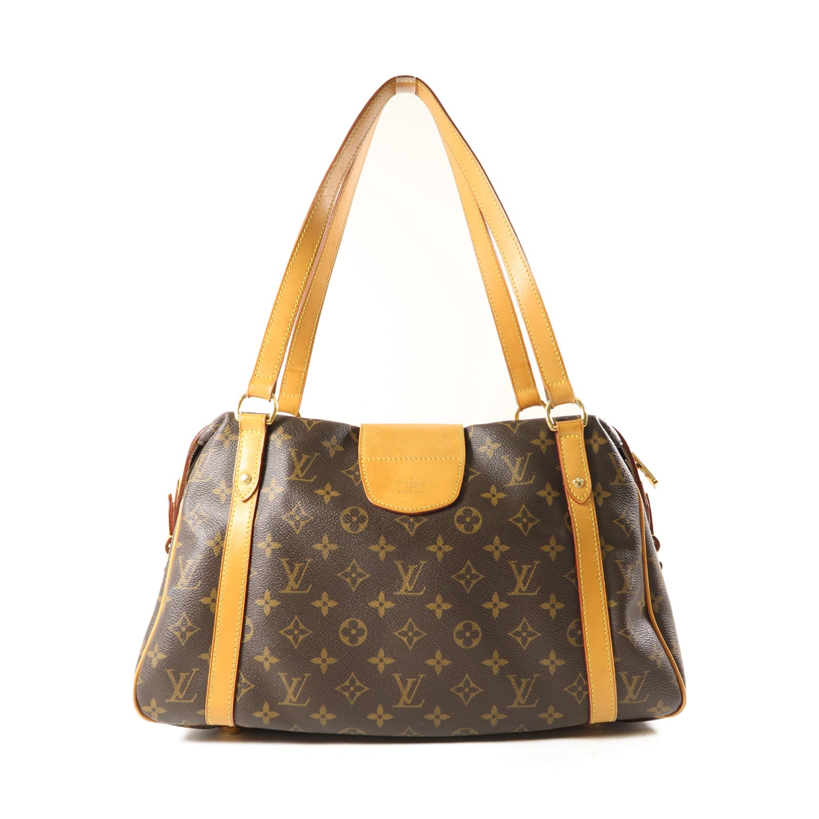 LOUIS VUITTON 【激減優惠】Monogram Stresa PM肩背袋棕色