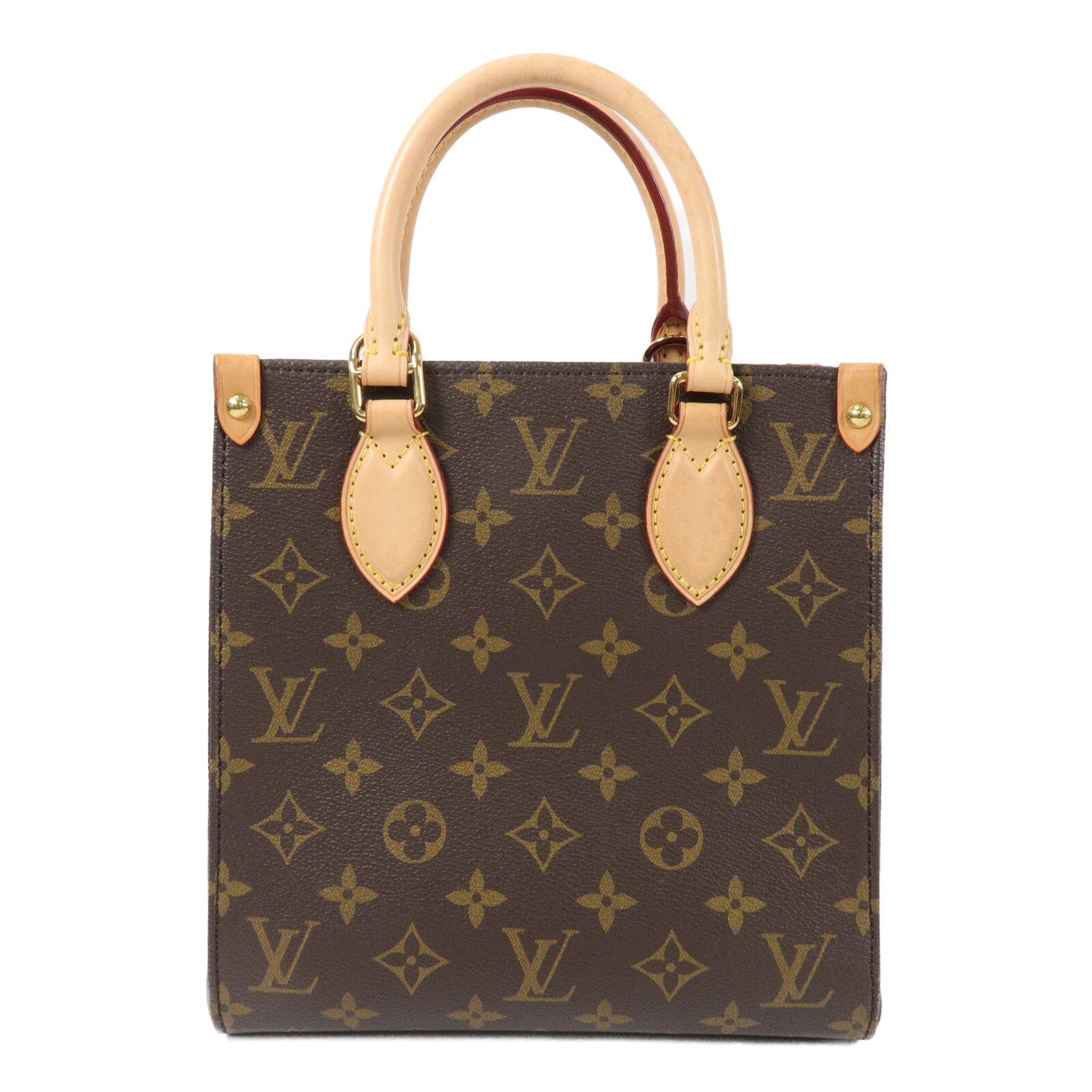 LOUIS VUITTON Monogram Sac Plat BB手挽肩背兩用袋