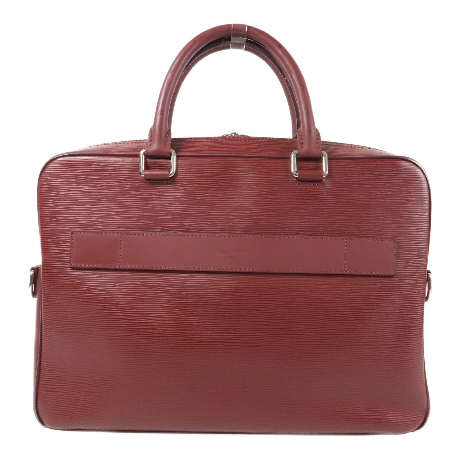 LOUIS VUITTON Epi PDB Porte銀扣手挽肩背兩用袋