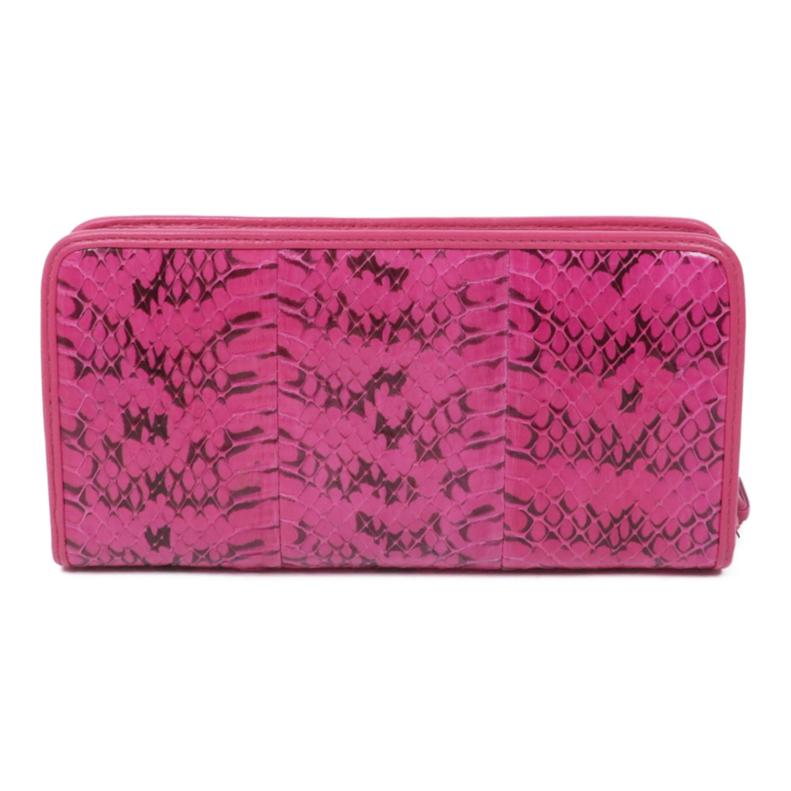 LOEWE 牛皮皮革Zipped Long Wallet銀扣長錢包