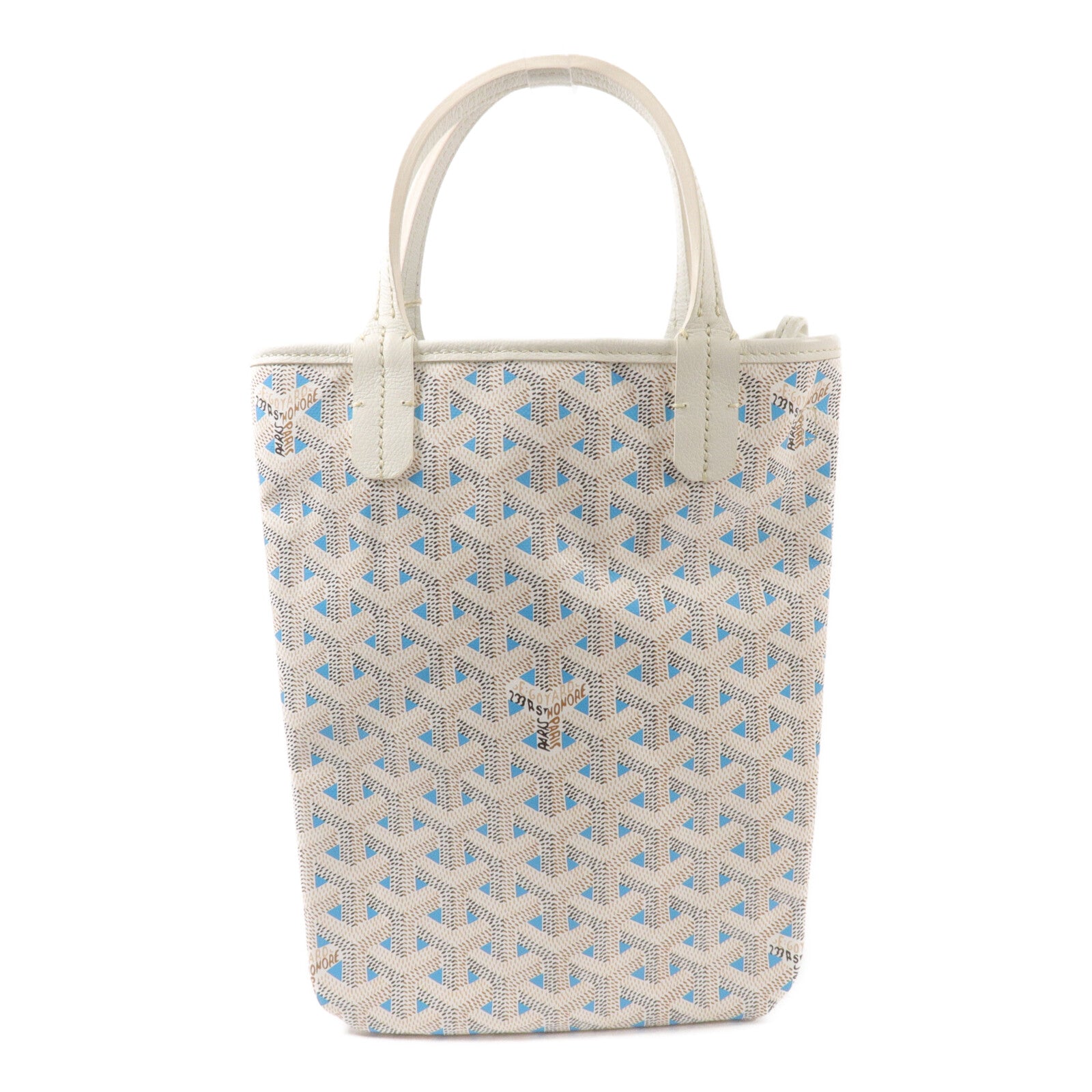 GOYARD 塗層帆布Pitiers Claire-Voie PM手挽肩背兩用袋
