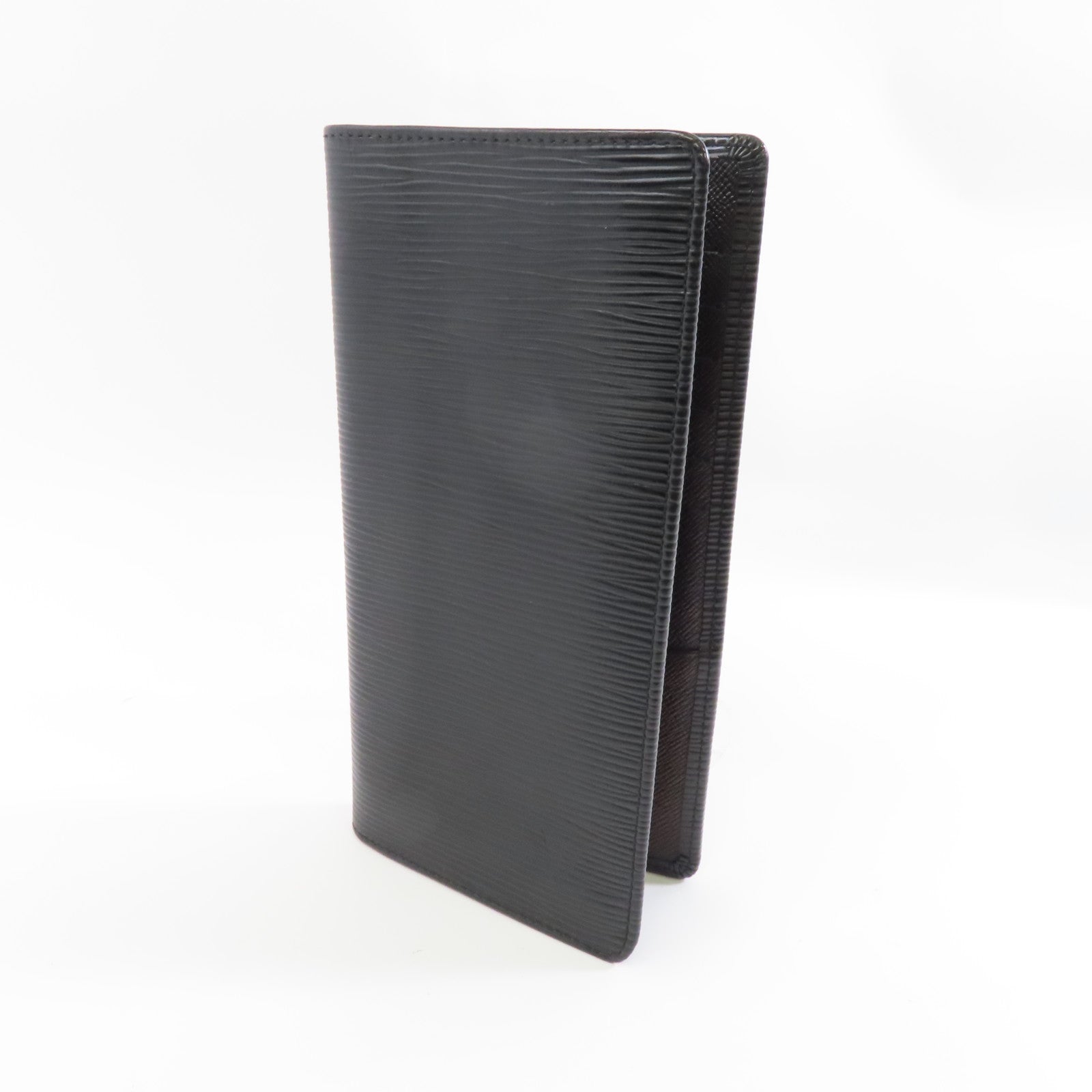 LOUIS VUITTON 【激減優惠】Epi Long Wallet銀扣長錢包黑色