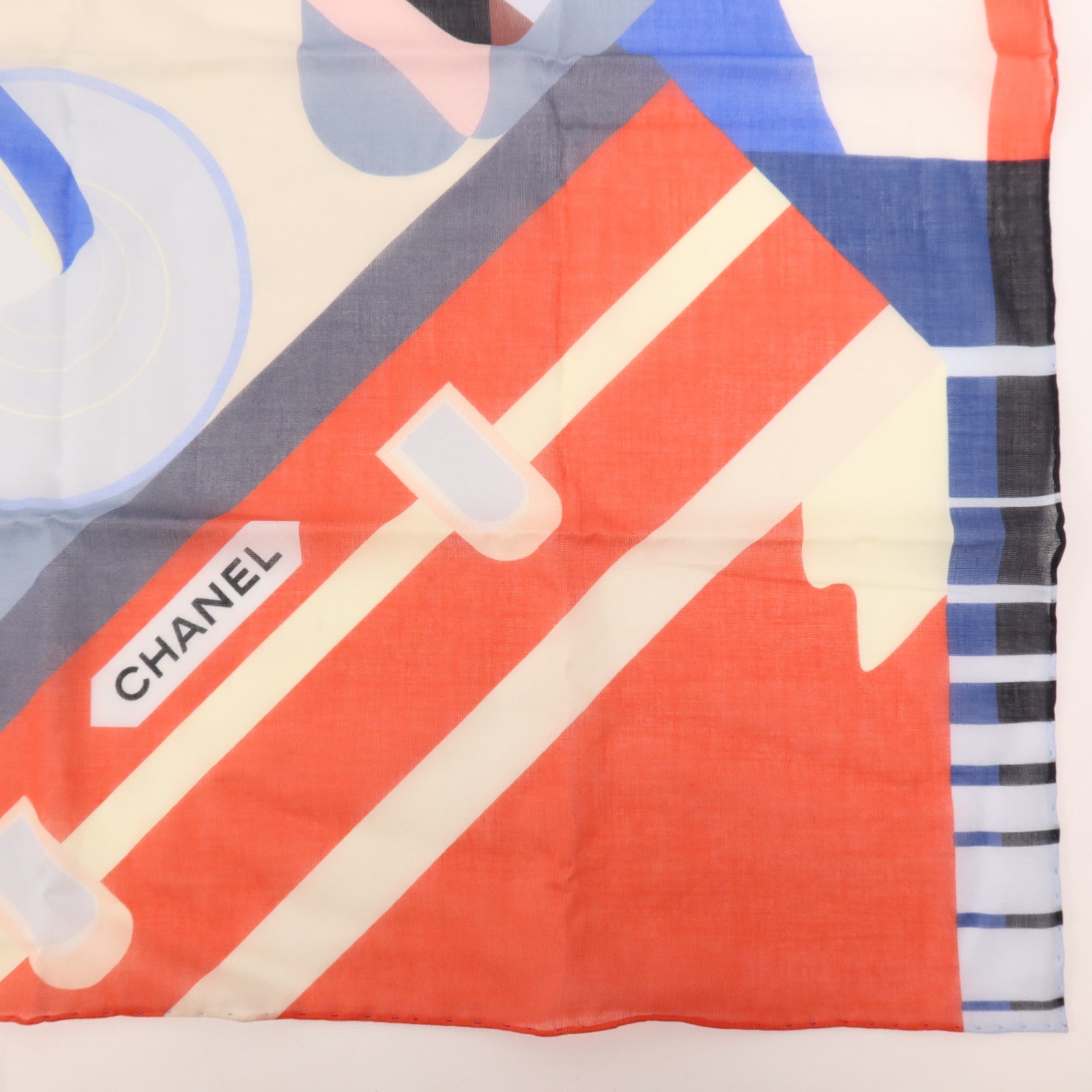 CHANEL 棉質Scarf絲巾
