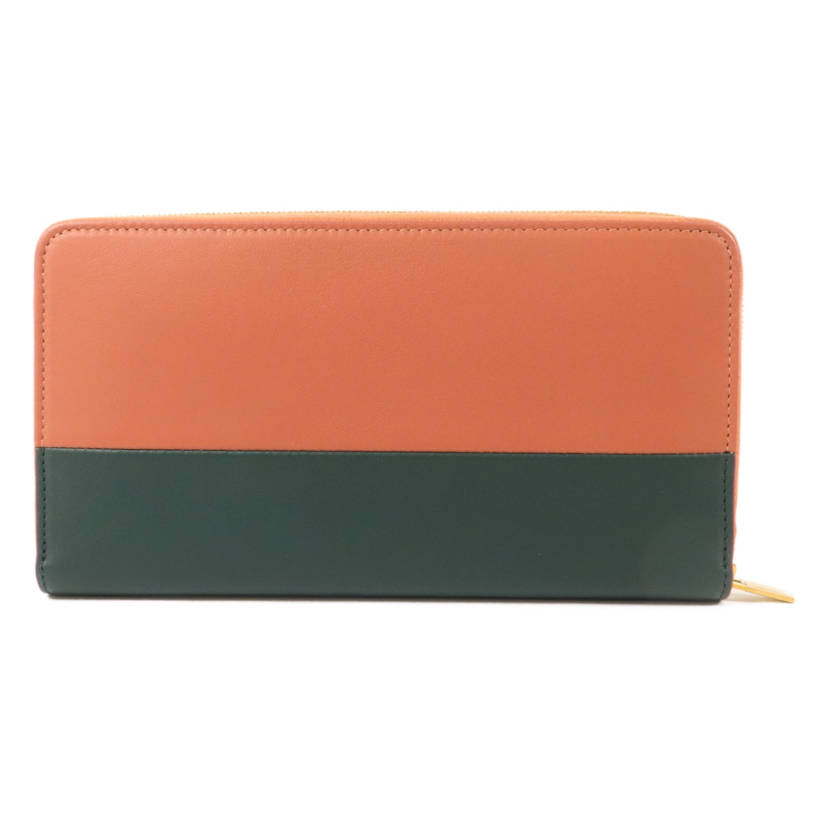 CELINE 牛皮皮革Large Zipped Wallet長錢包