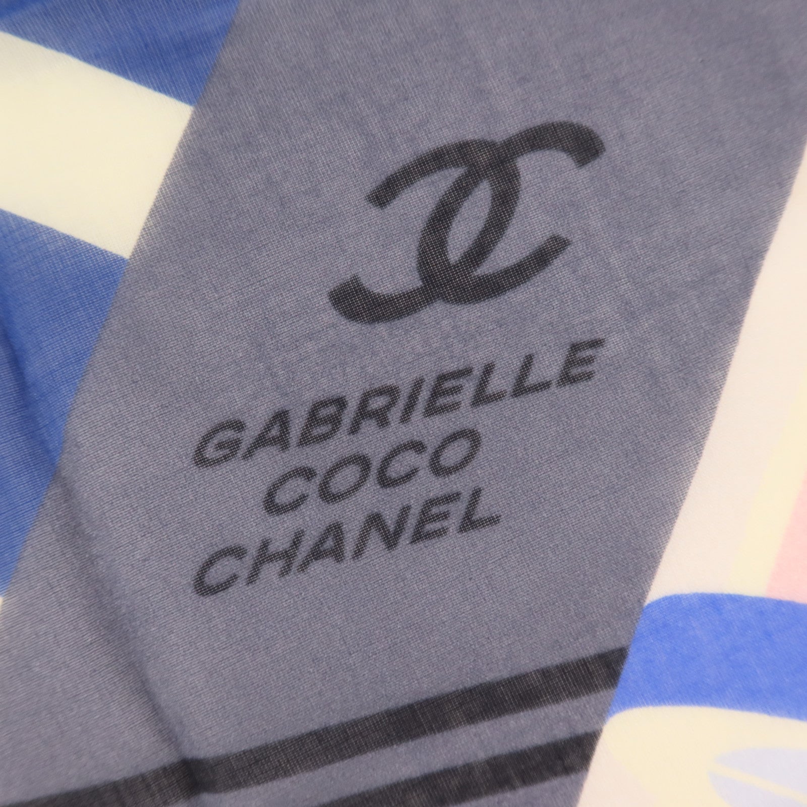 CHANEL 棉質Scarf絲巾